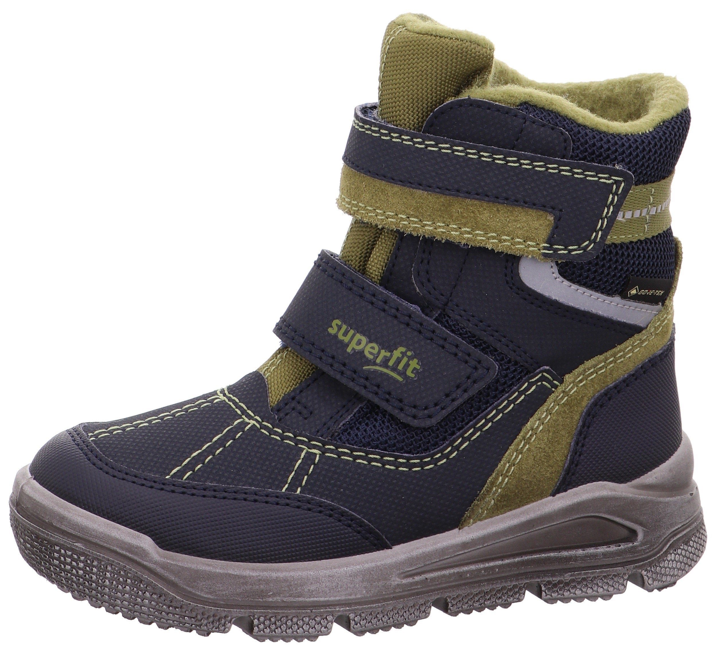 Superfit MARS WMS: Mittel Winterstiefel mit Schnneelasche und Reflektoren,  Innenausstattung aus Polyester und Schurwolle,Textil