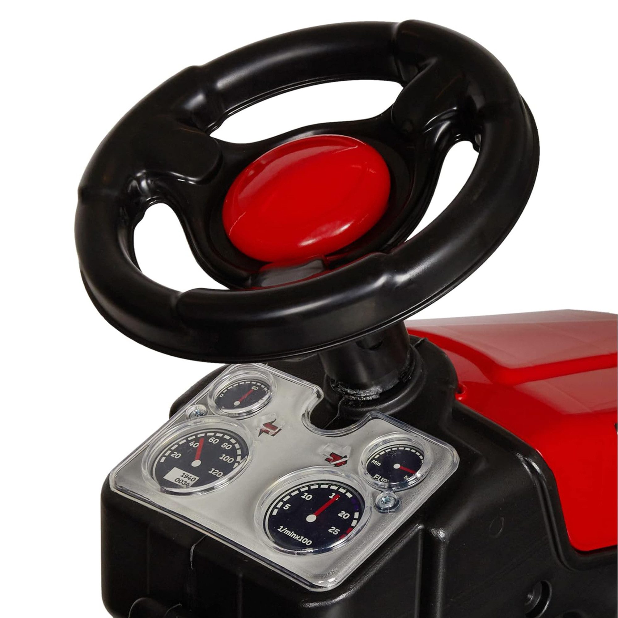 Lemodo Trettraktor Kindertraktor mit Anhänger, Trettraktor ab 3 Jahre