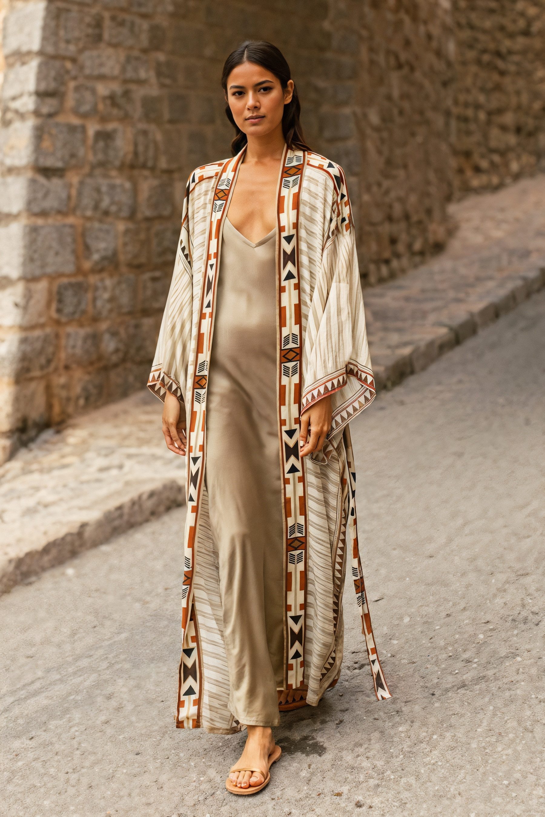 RWEUOQ Kimono Strandkleid Bikini-Überwurf Strandponcho Strandtunika günstig online kaufen