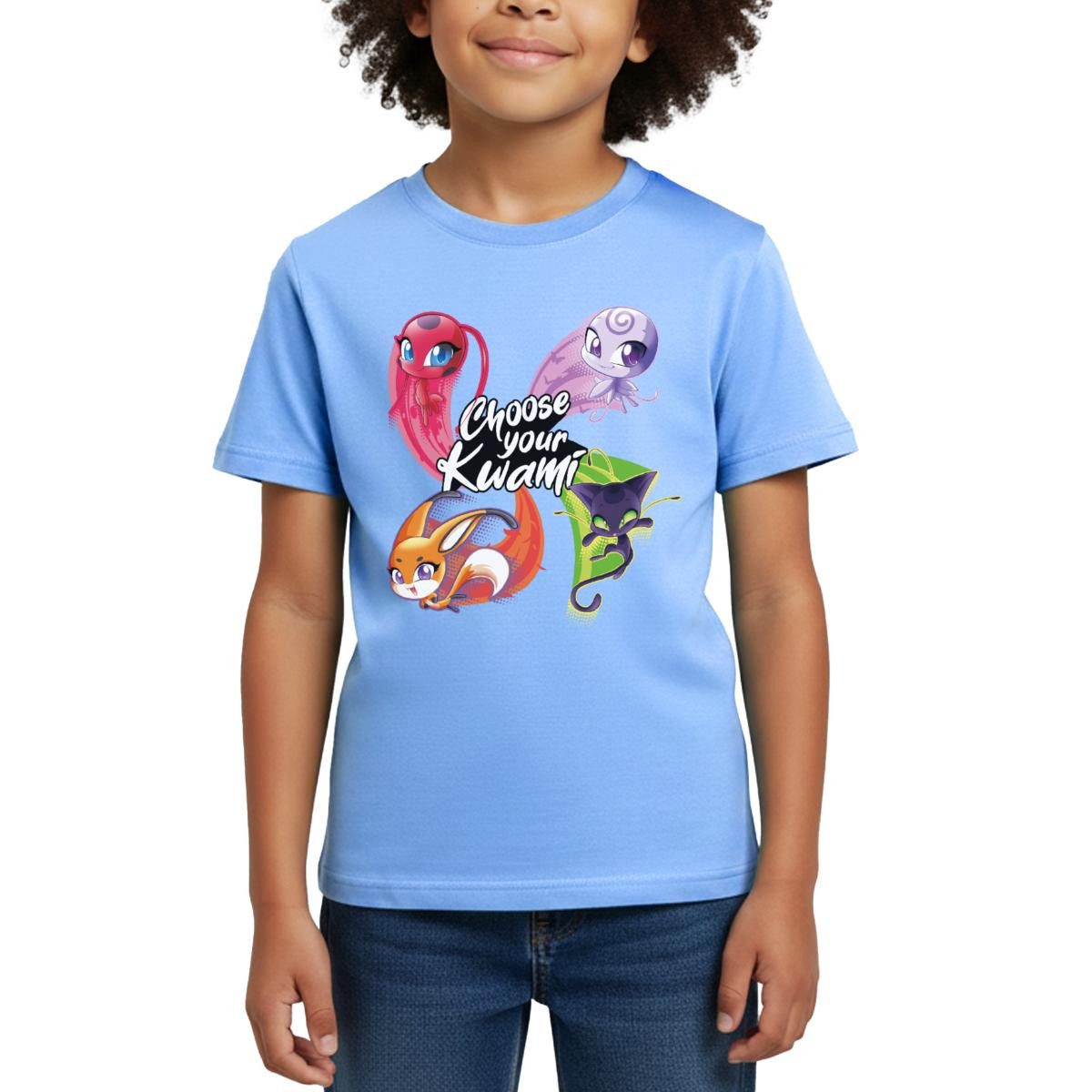 T-Shirt Miraculous Choose Your Kwami Kinder T-Shirt
