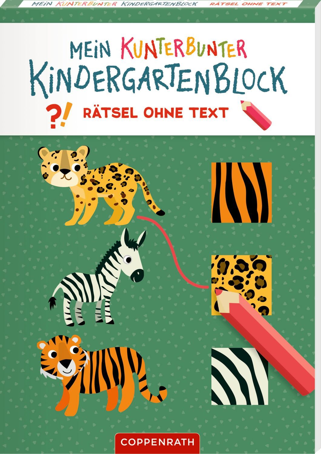 Coppenrath Spiel Mein kunterbunter Kindergartenblock