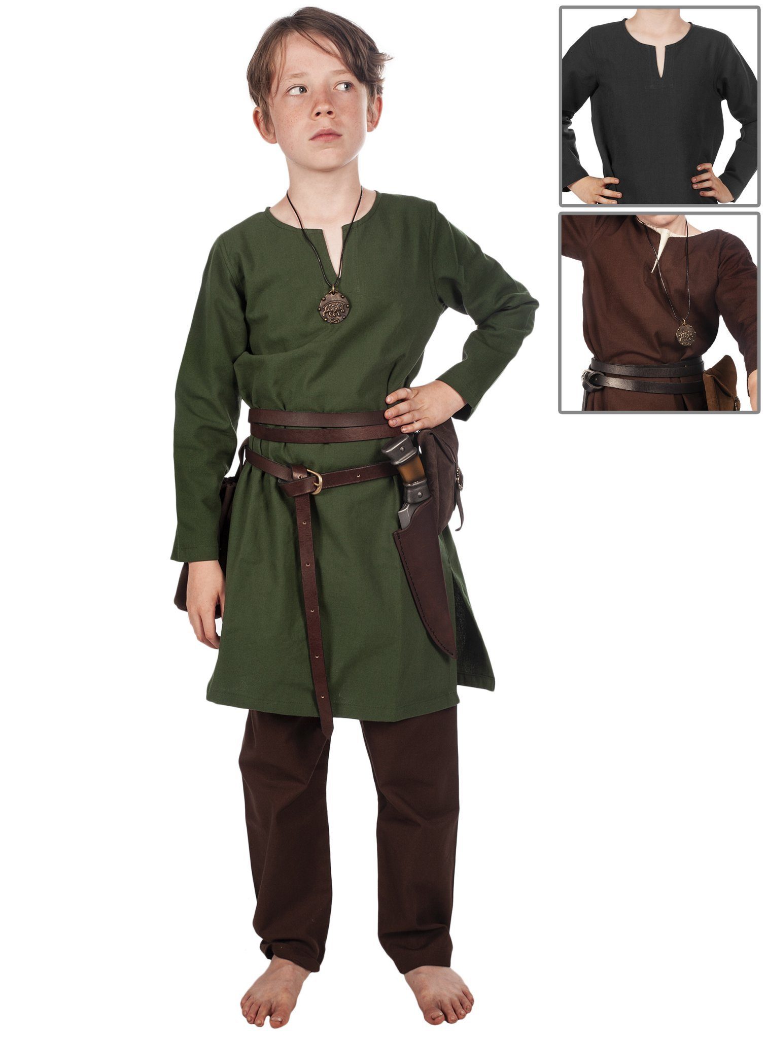 Metamorph Ritter-Kostüm Mittelalter Ritter Kindertunika - LARP & Fasching