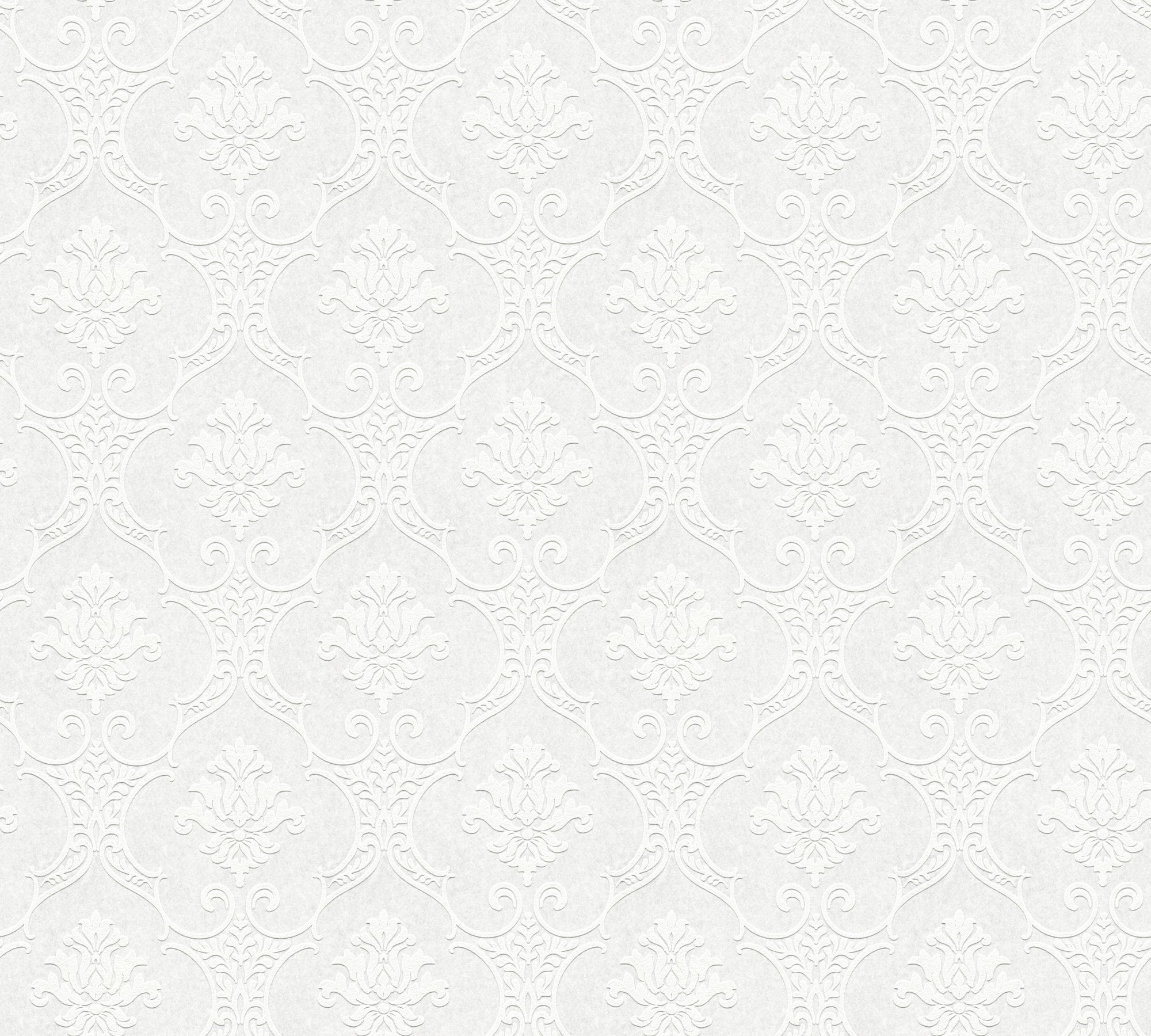 A.S. Création Malervlies A.S. Création Meistervlies 2020, Barock Tapete, weiß 354771