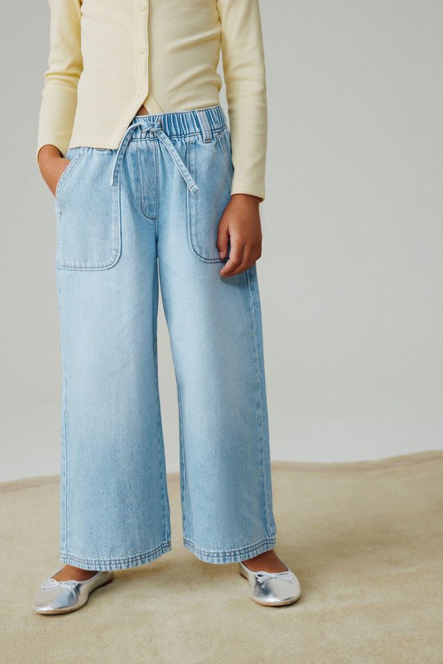 Next Weite Jeans Schlupfjeans mit weitem Bein (1-tlg)