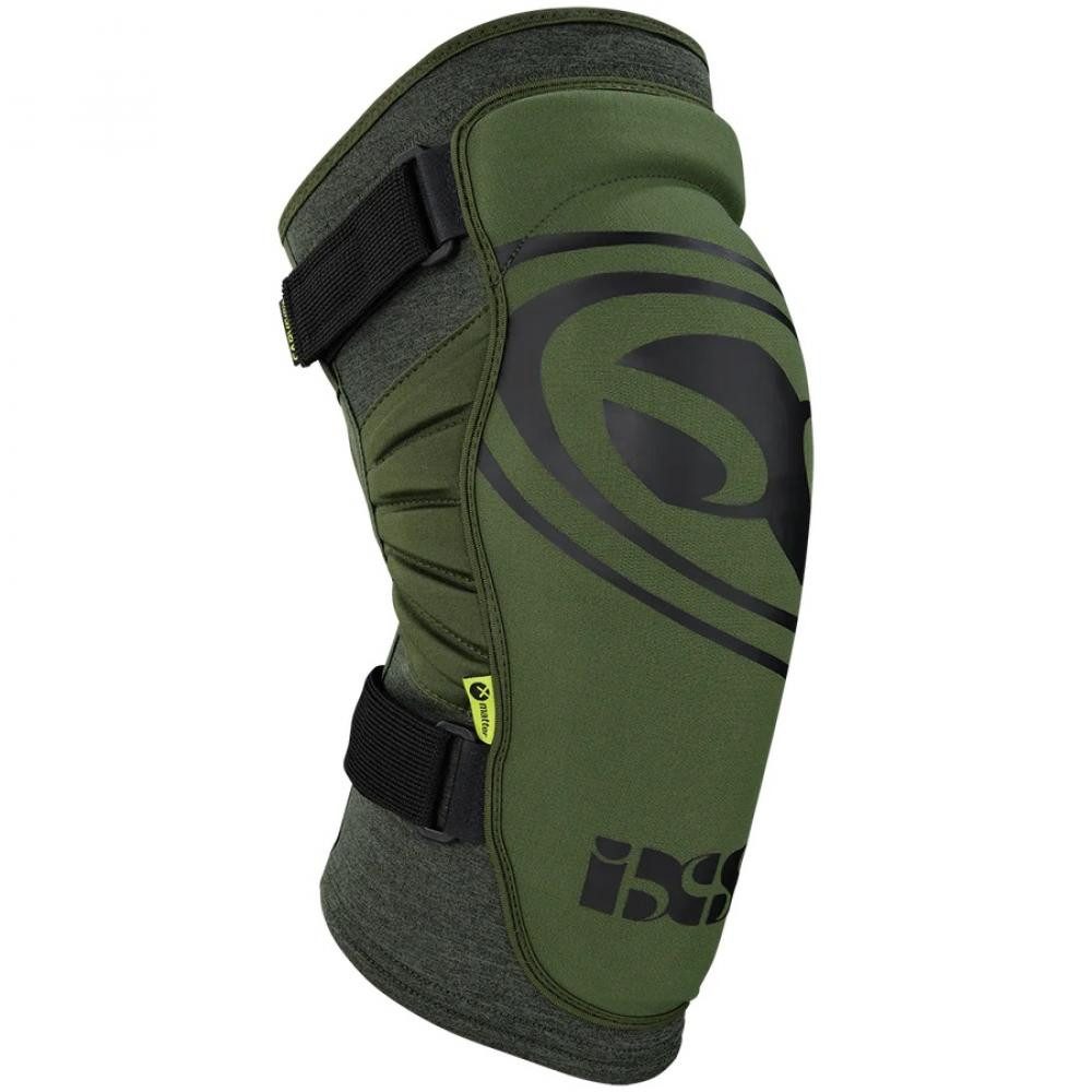 IXS Protektoren-Set IXS Sports Division iXS Carve EVO+ knee guard KM olive - leichter Knie