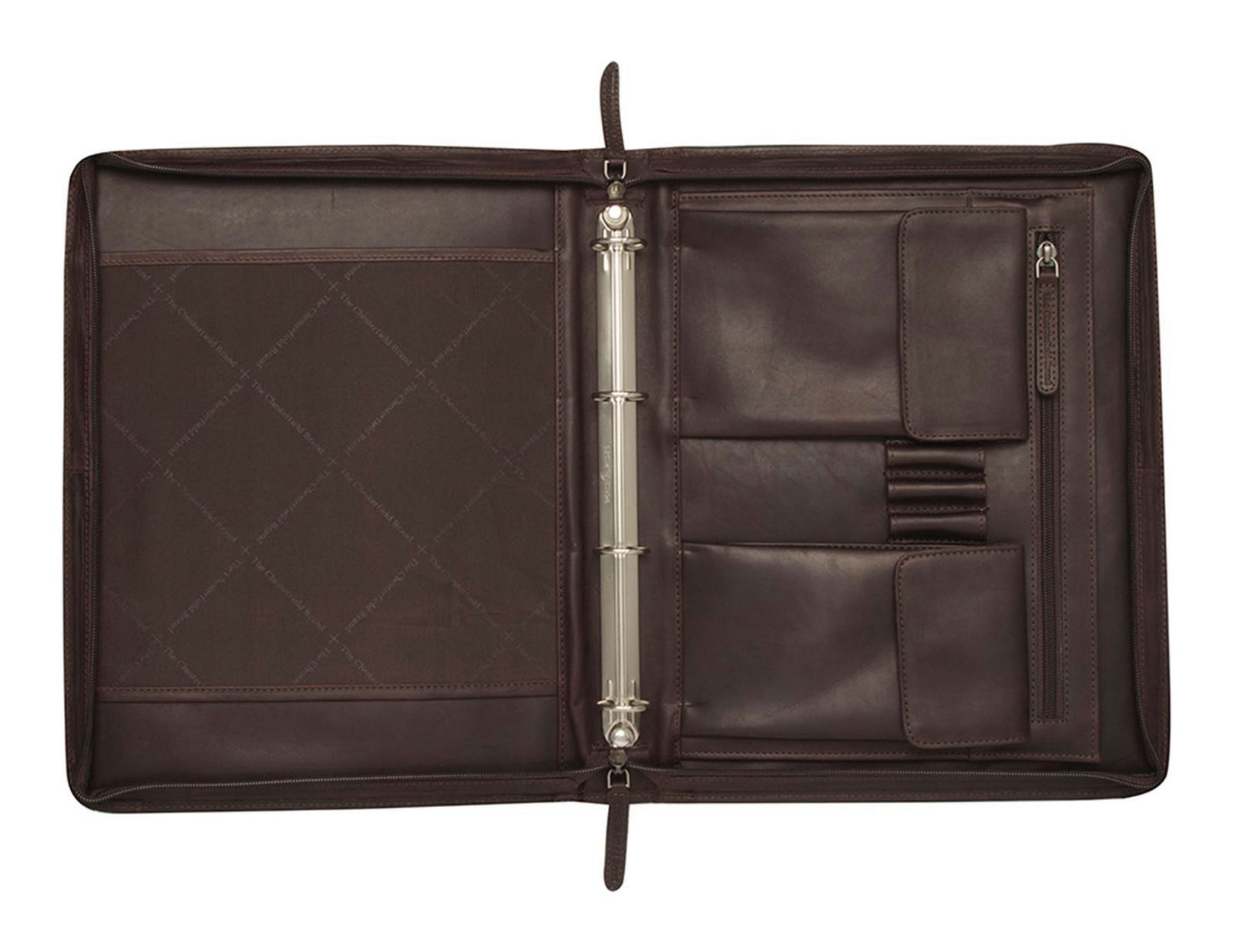 The Chesterfield Brand Aktenmappe Document Case, aus echtem Rindsleder
