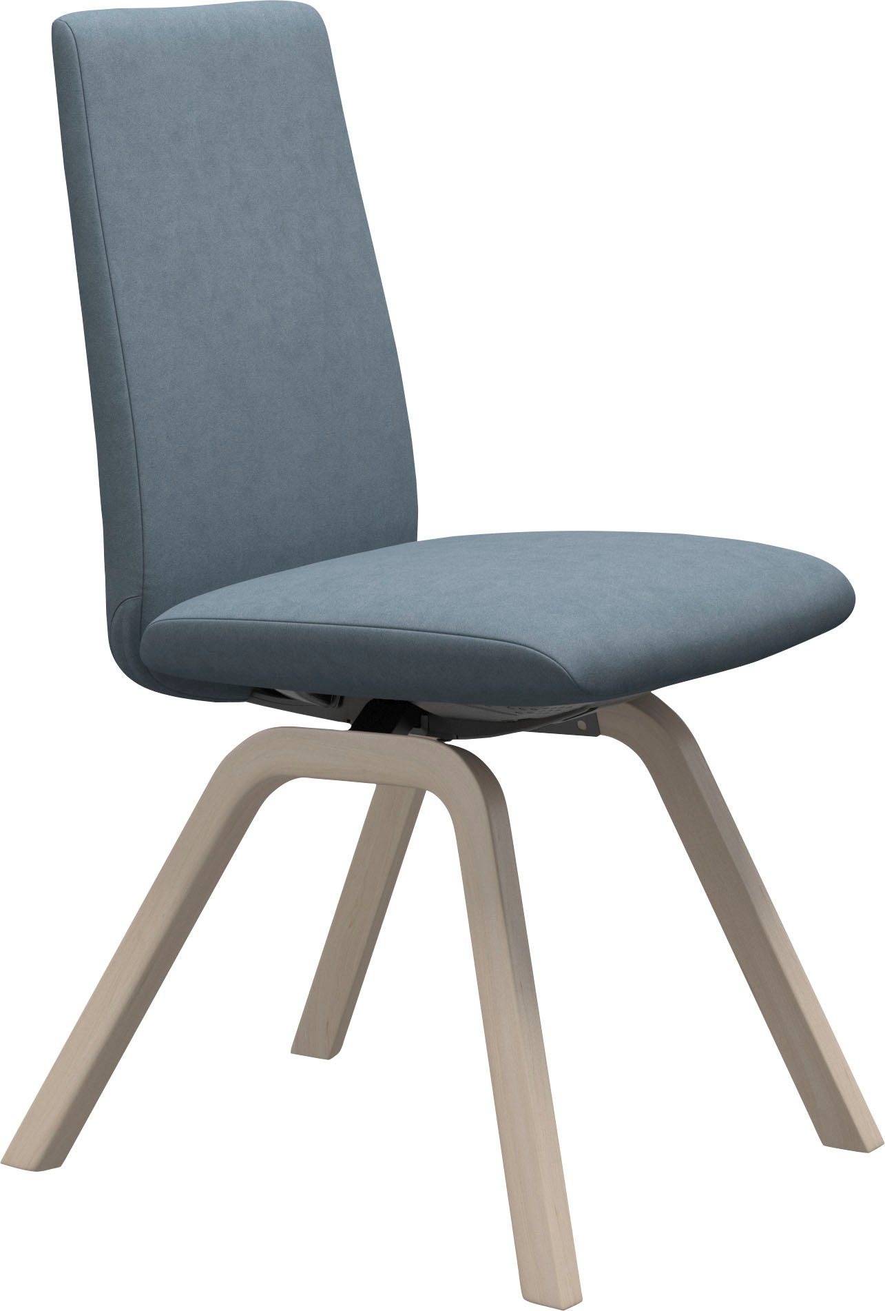 Stressless® Polsterstuhl Laurel, Low Back, Размер M, mit schräggestellten Beinen in Eiche gekalkt