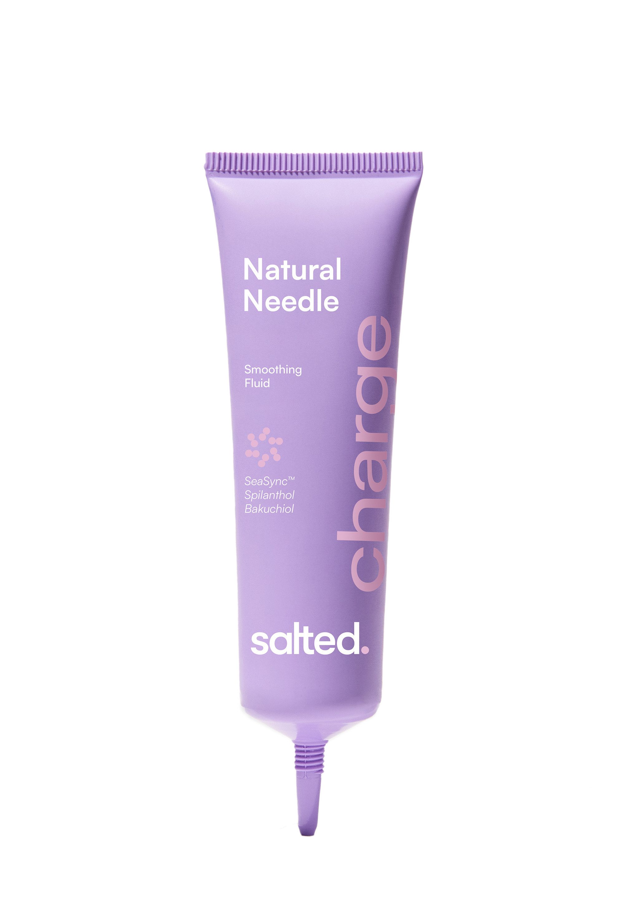 salted. Anti-Aging-Creme Straffendes Anti-Aging Fluid Natural Needle, Anti-Aging Fluid, straffend, glättend, Spilanthol