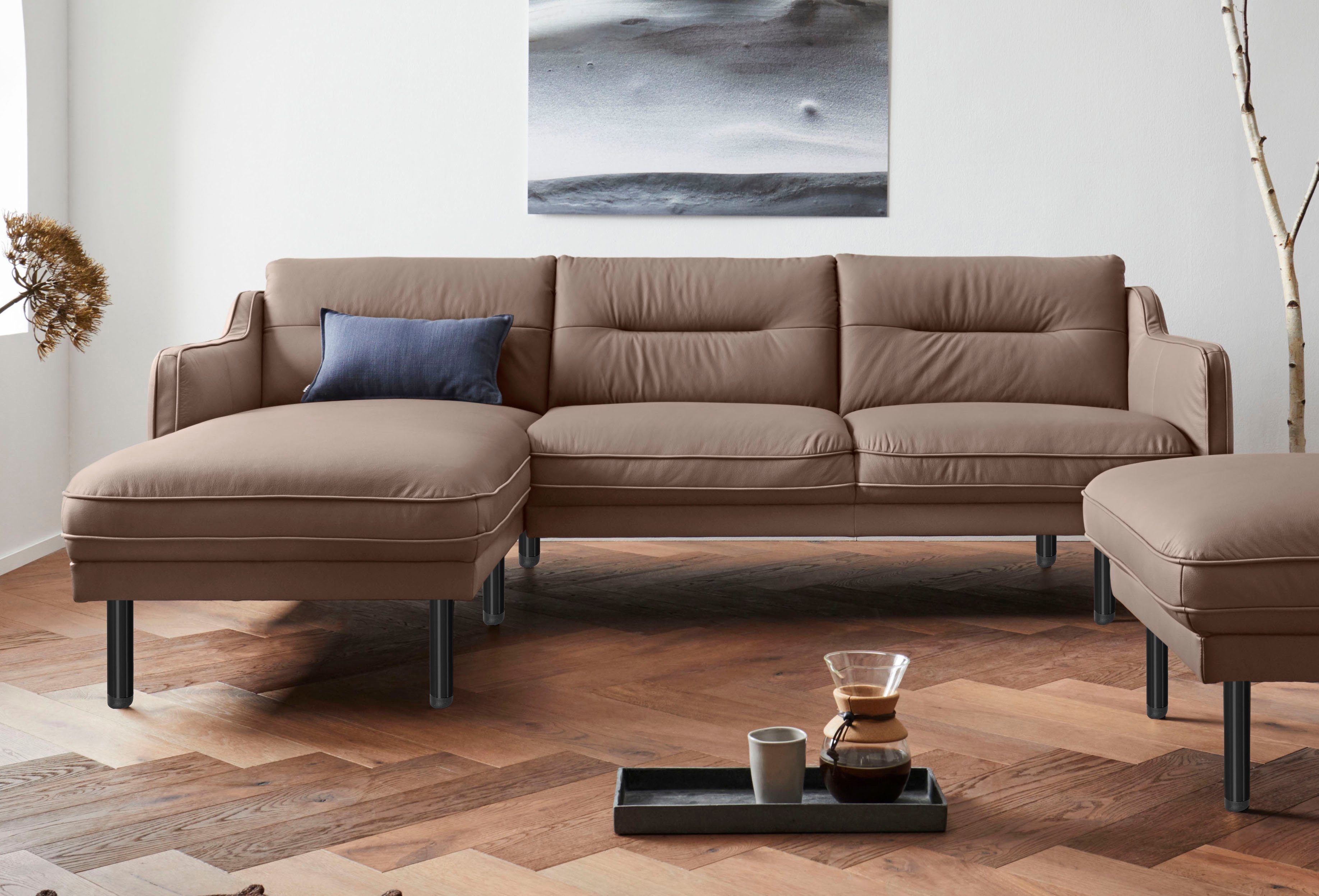 andas Ecksofa Nordfyn L-Form, edles Design günstig online kaufen