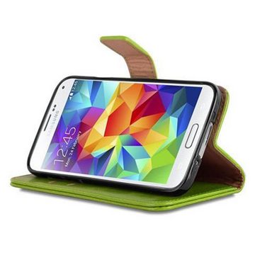 Cadorabo Handyhülle Samsung Galaxy S5 / S5 NEO Samsung Galaxy S5 / S5 NEO, Klappbare Handy Schutzhülle - Hülle - mit Standfunktion und Kartenfach