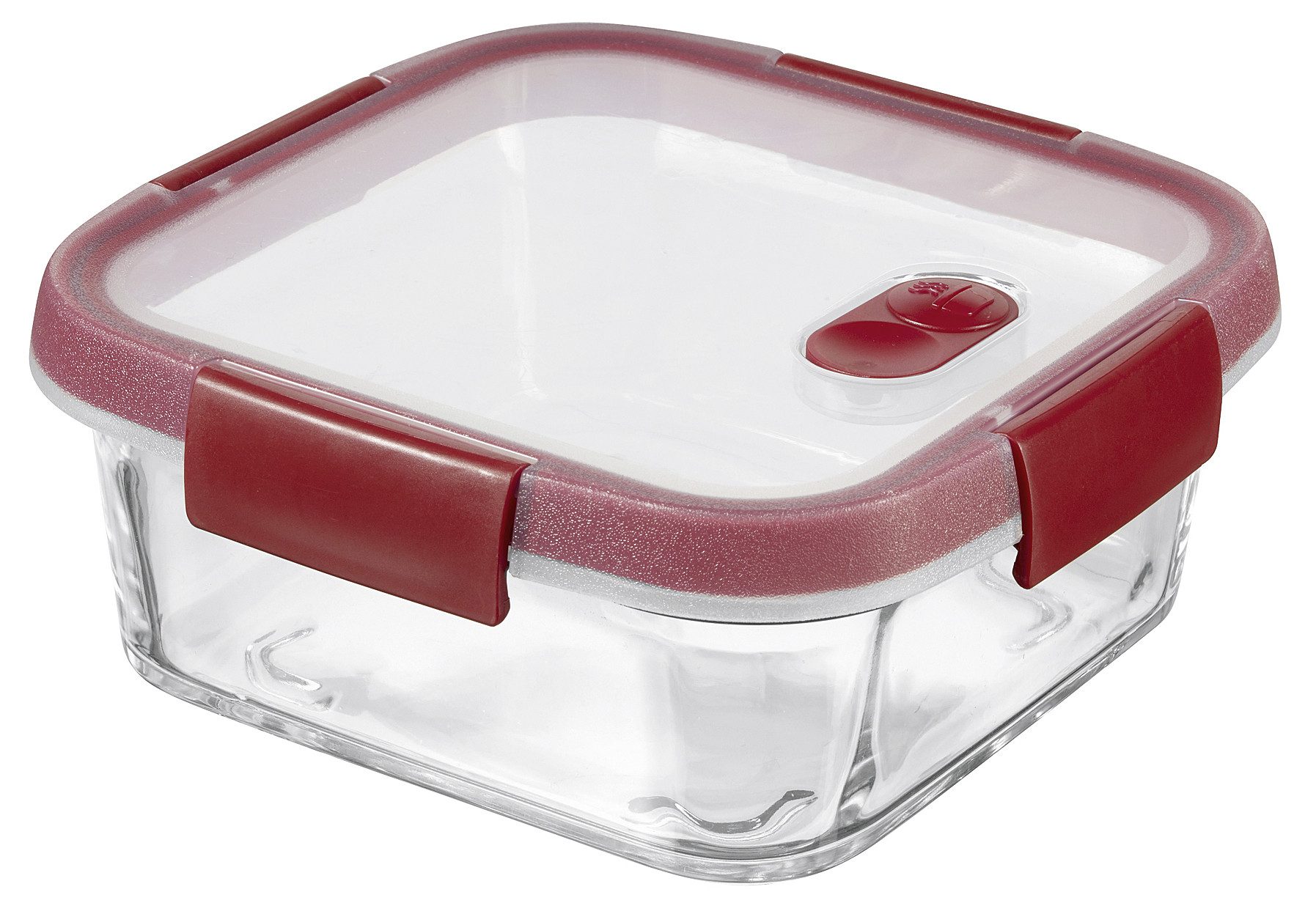 Curver Frischhaltedose Keter Frischhaltedose Smart Cook, Glas, luftdicht, spülmaschinen- & mikrowellengeeignet