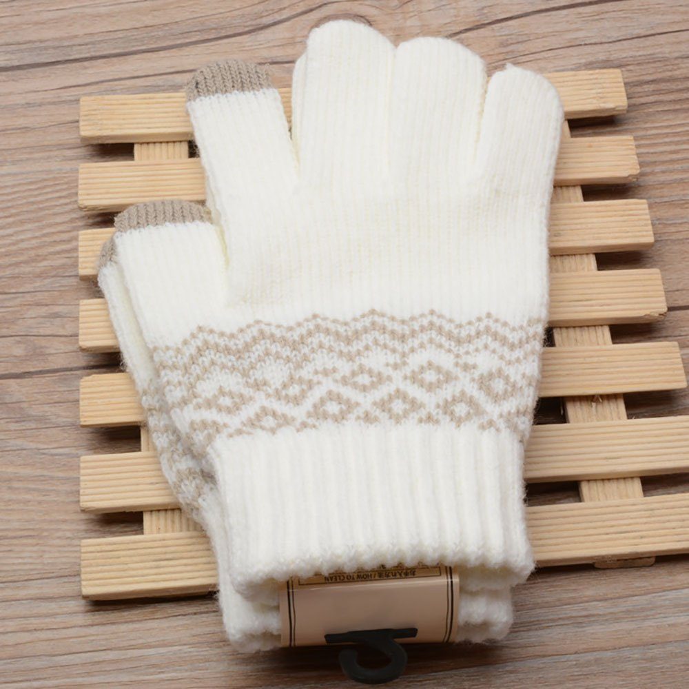 CTGtree Baumwollhandschuhe Winterhandschuhe Herren und Damen 3 Paar für
