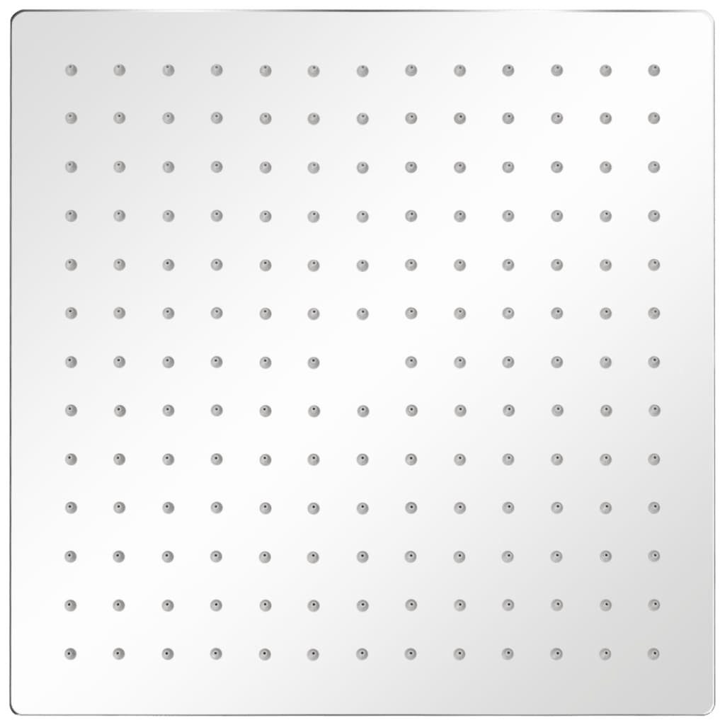 vidaXL Duschbrause 30 x 30 cm Regenduschkopf Edelstahl 30x30 cm Quadratisch