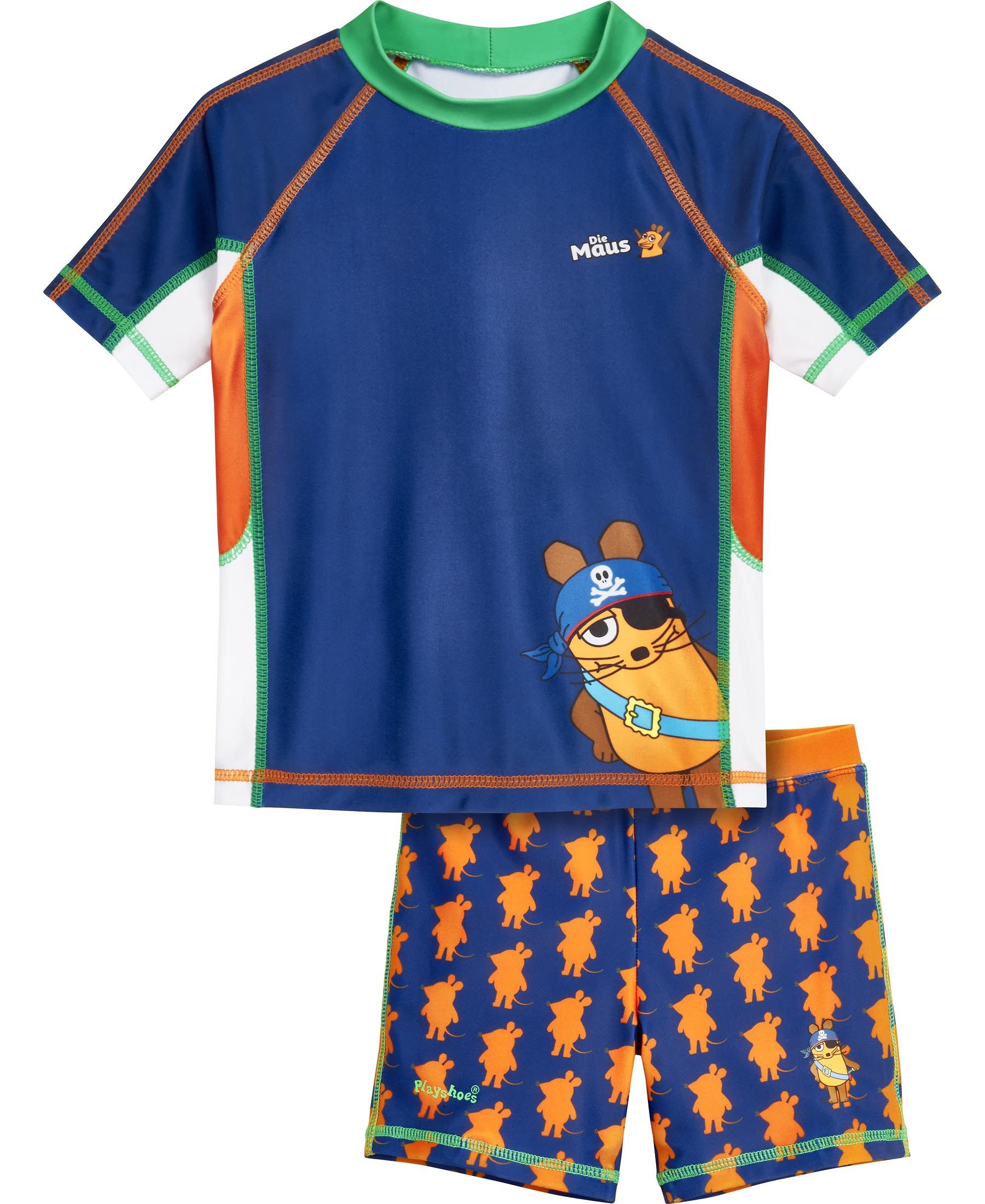 Badeanzug UV-Schutz Bade-Set DIE MAUS Pirat