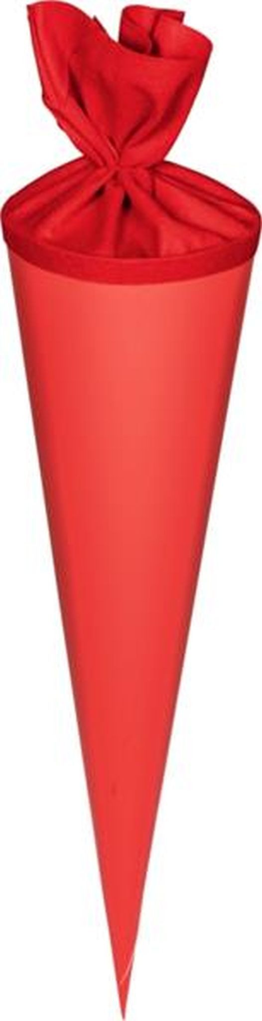 Heyda Schultüte HEYDA 204870055 Schultüten-Rohling mit Filzverschluss 70 cm Ø 19 cm