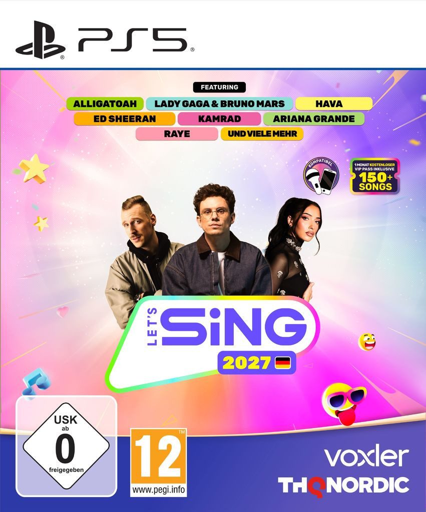 Let's Sing 2027 (Blu-ray Disc), PlayStation 5