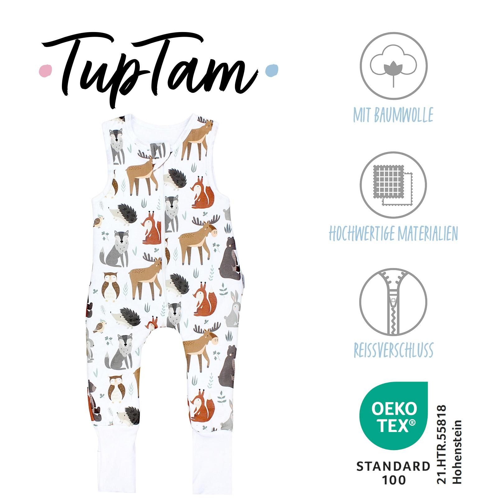 TupTam Babyschlafsack Ganzjahresschlafsack mit Beinen 2,5 TOG Unisex günstig online kaufen