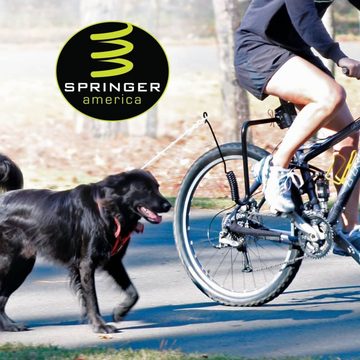 SPRINGER Leine Fahrradhalter für Hunde, Metall