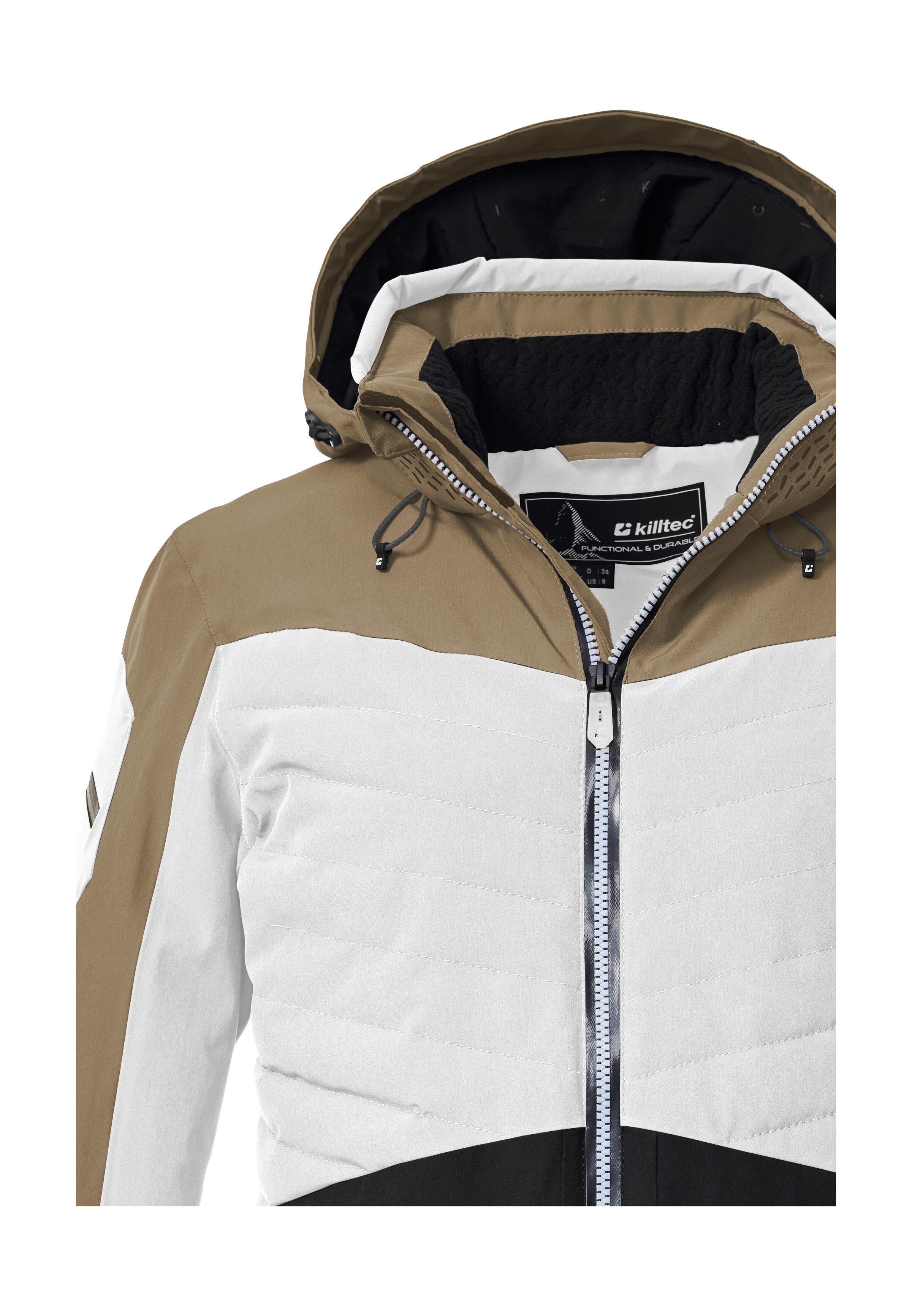 Killtec Skijacke KSW 30 WMN SKI JCKT Damen Skijacke: wasserdicht, atmungsaktiv, Colourblock-Design