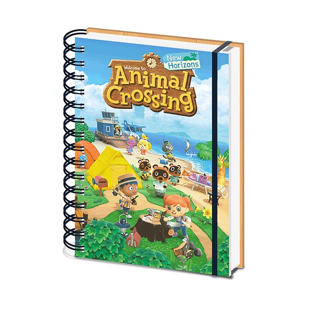 PYRAMID Notizbuch Animal Crossing Notizbuch New Horizons 3D Cover