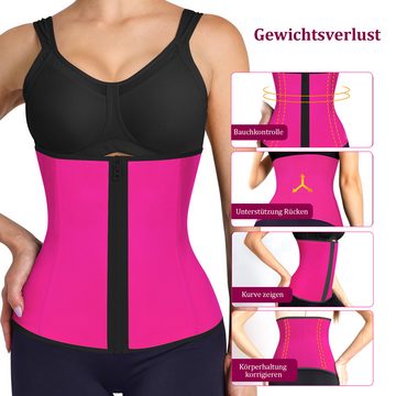 Cbei Corsage Korsett Damen Waist Trainer Taillenformer Bauchweggürtel Shapewear (Wiederherstellung der Körperform, Unterstützung des unteren Rückens)