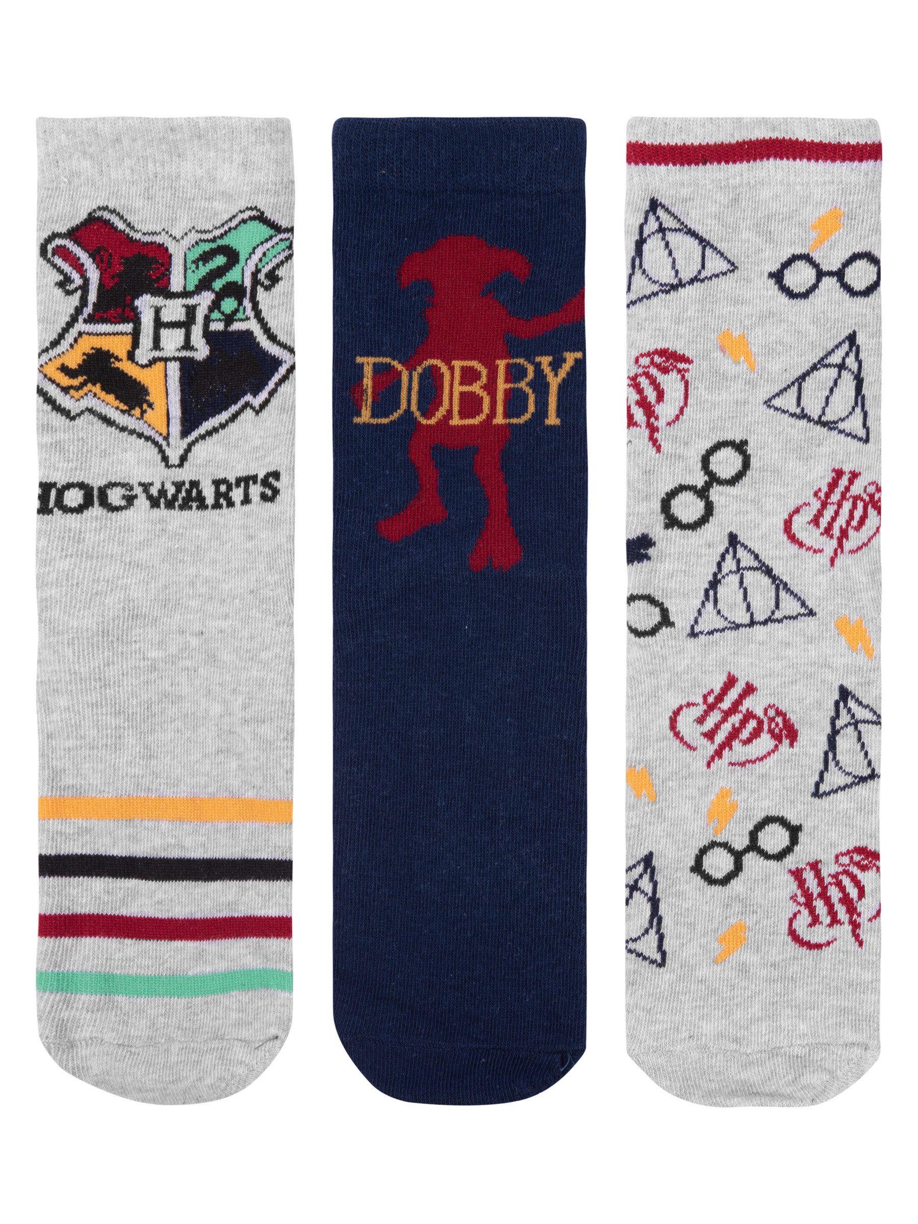 United Labels® Socken Harry Potter Socken Sneaker Kindersocken Söckchen 5er Pack