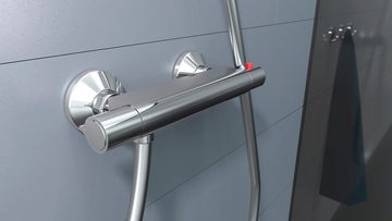 Schütte Duscharmatur »Vigo« mit Thermostat, Mischbatterie Dusche, Duschthermostat in Chrom