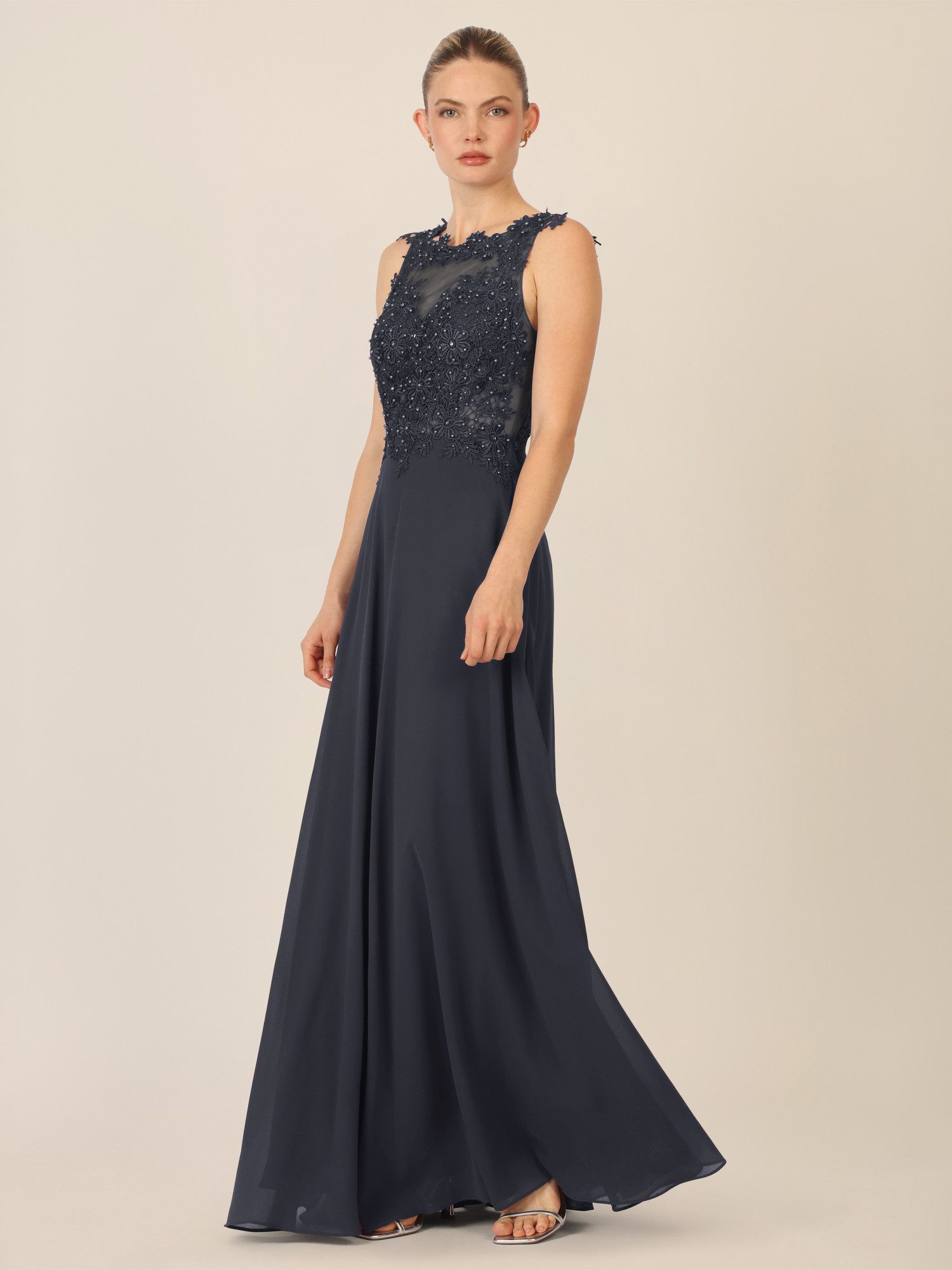 Apart Abendkleid mit floraler Spitze und günstig online kaufen