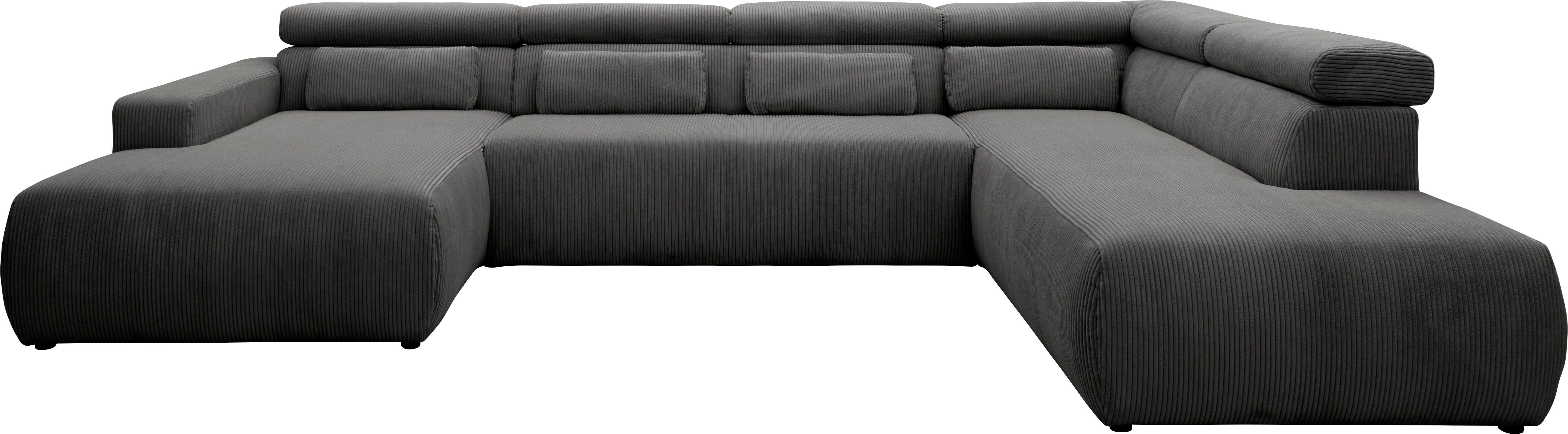 DOMO collection Wohnlandschaft "Brandon, whlw. mit Sitztiefenverstellung, i günstig online kaufen