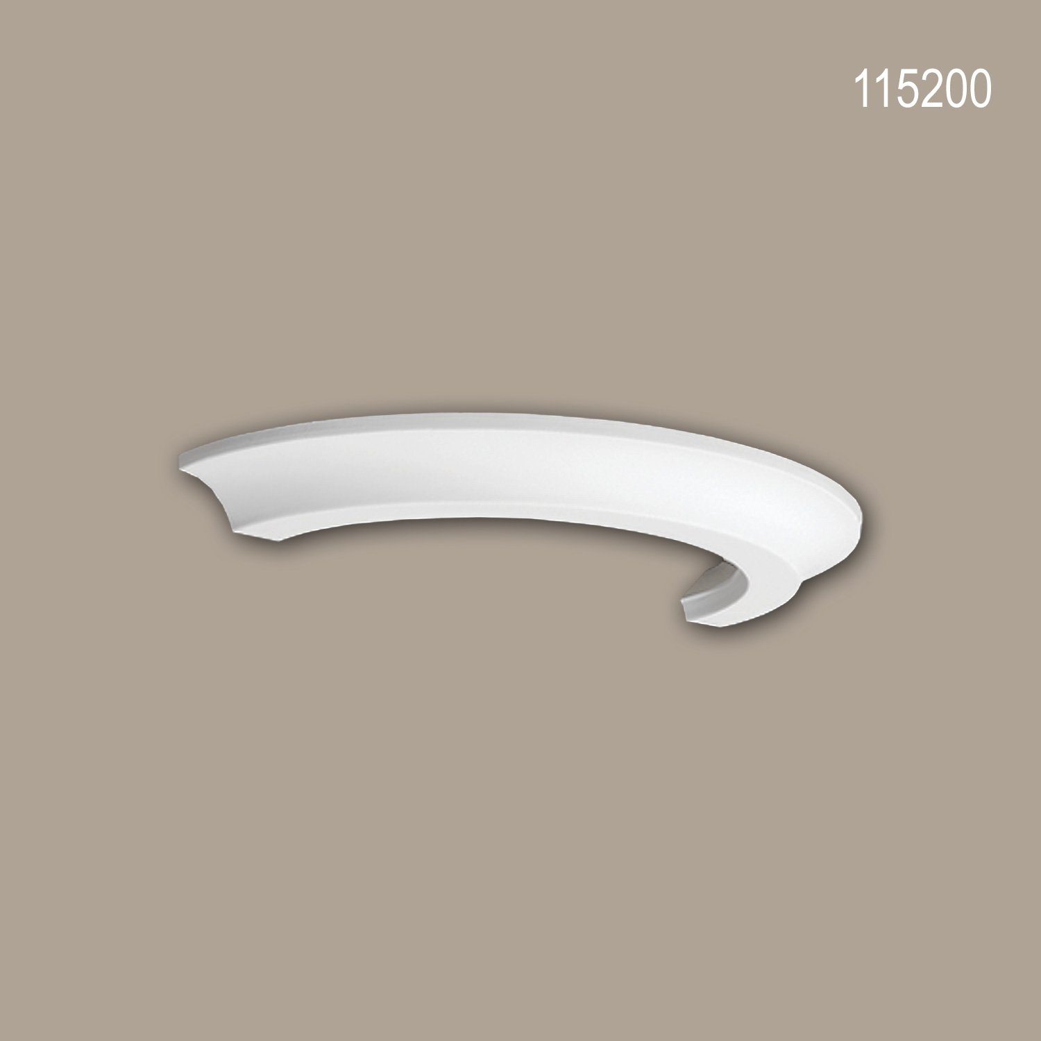 Wanddekoobjekt 115200 Halbsäulen Ring Säule Zierelement dekoratives Element