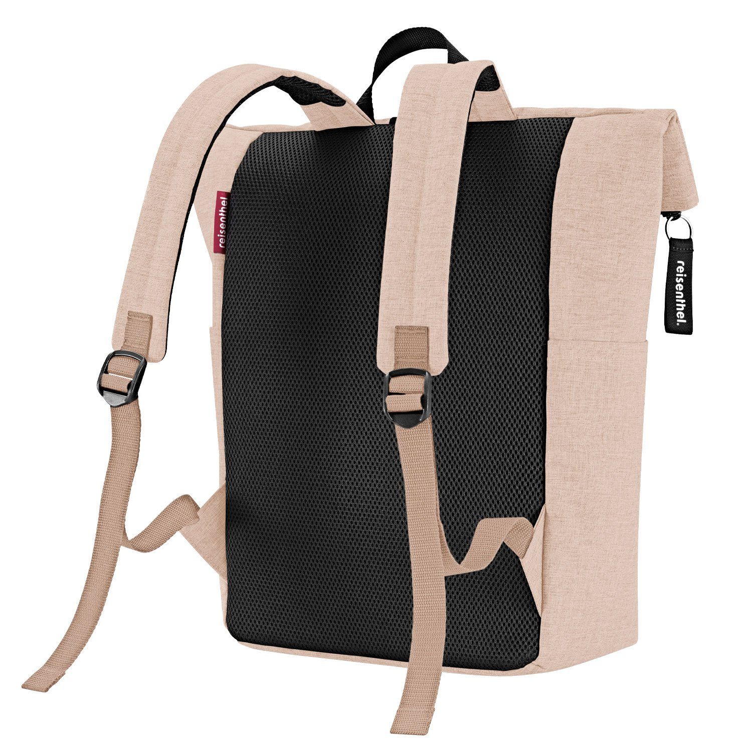 REISENTHEL® Rucksack rolltop backpack 22 Liter, gepolstertes Laptopfach - wasserabweisendes Polyestermaterial
