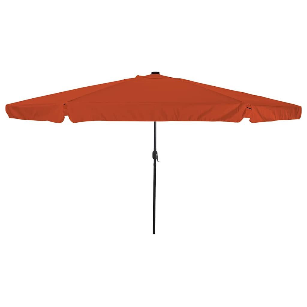 Sonnenschirm Garten-Sonnenschirm Terrakotta 395 x 395 x 245 cm Polyester