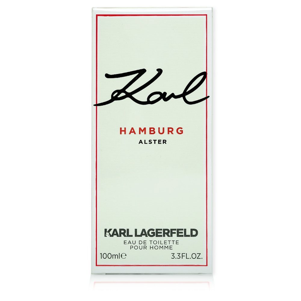 LAGERFELD Hamburg Eau 100 Karl de Toilette KARL Homme ml Eau Alster de pour Toilette Lagerfeld