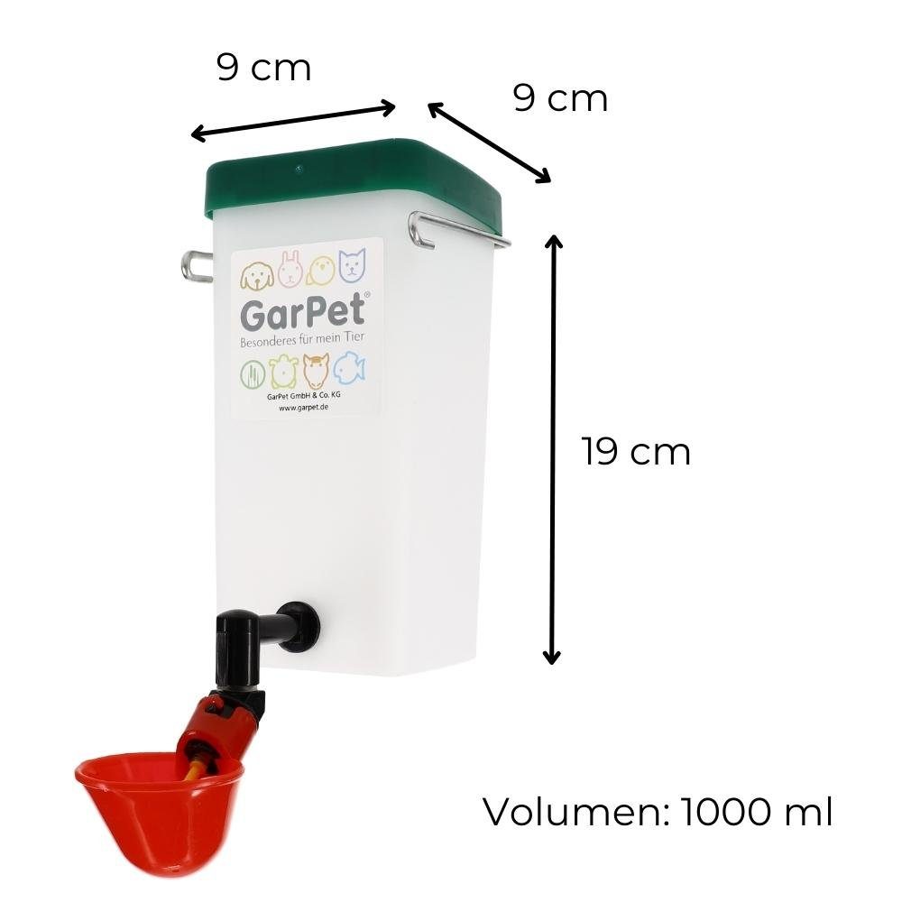 GarPet Wasserspender Beckentränke Küken Nager Hasen Hühner Geflügel Wasser günstig online kaufen