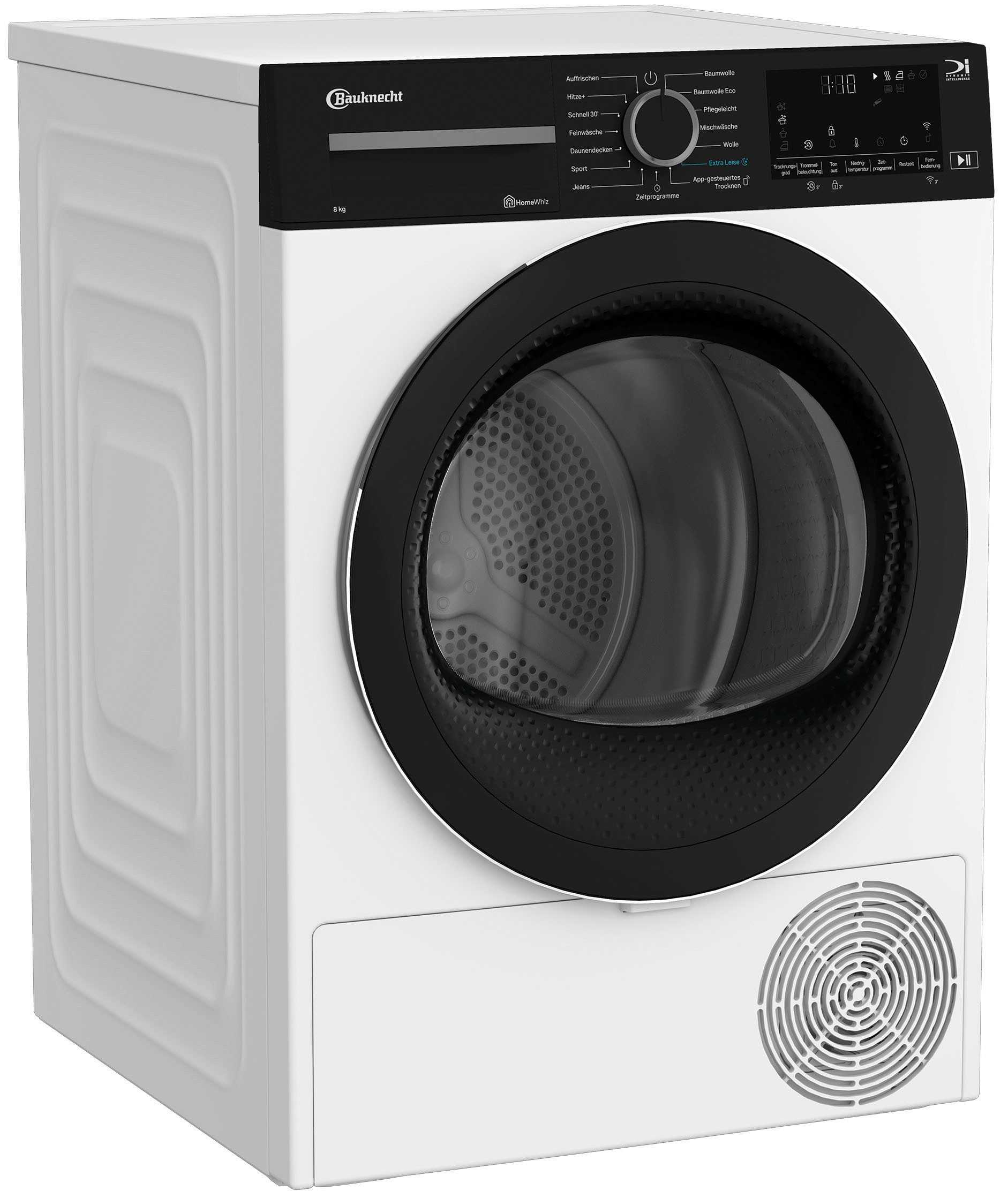 BAUKNECHT Wärmepumpentrockner BT 85C WBS, Adaptive Dry – optimiert Programme mit KI-Algorithmen – Bild 2 von 5
