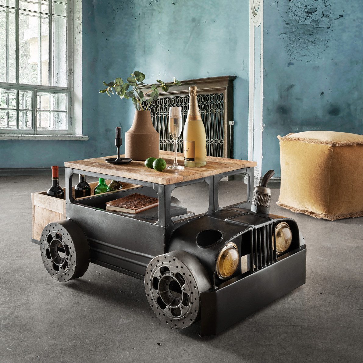 Wohnglücklich Couchtisch Truck