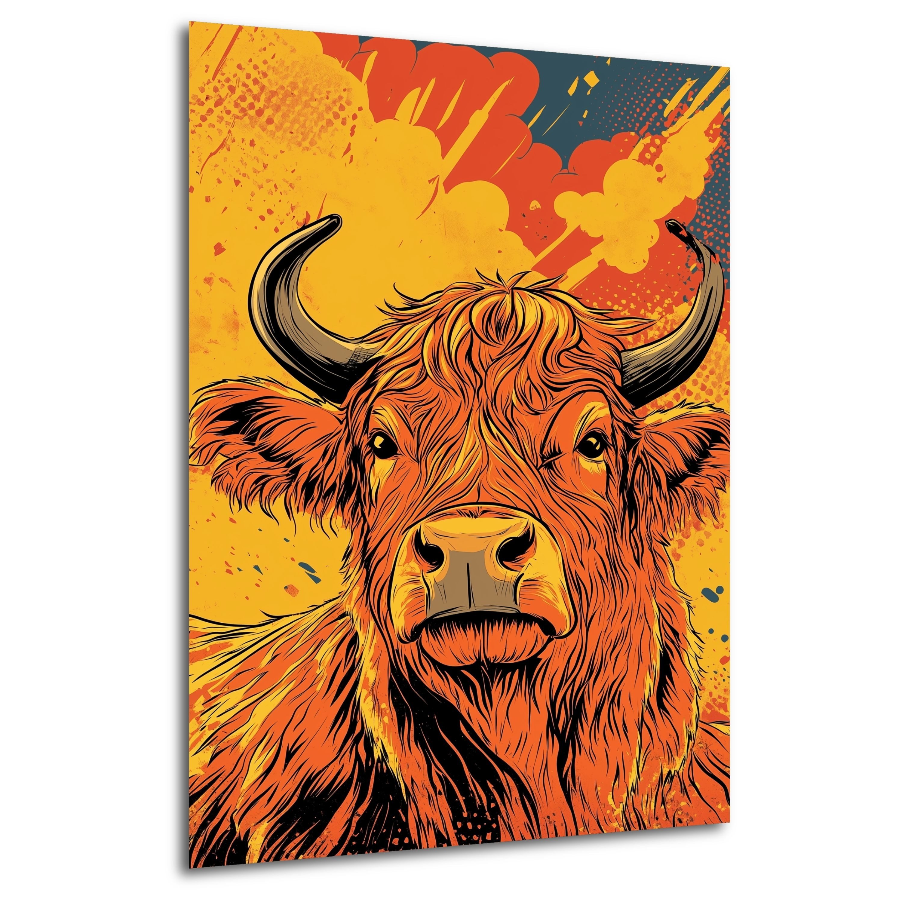 Leinwandbild Modern Abstrakt Wandbilder XXL Wandbild Wand Deko Leinwand Bilder
