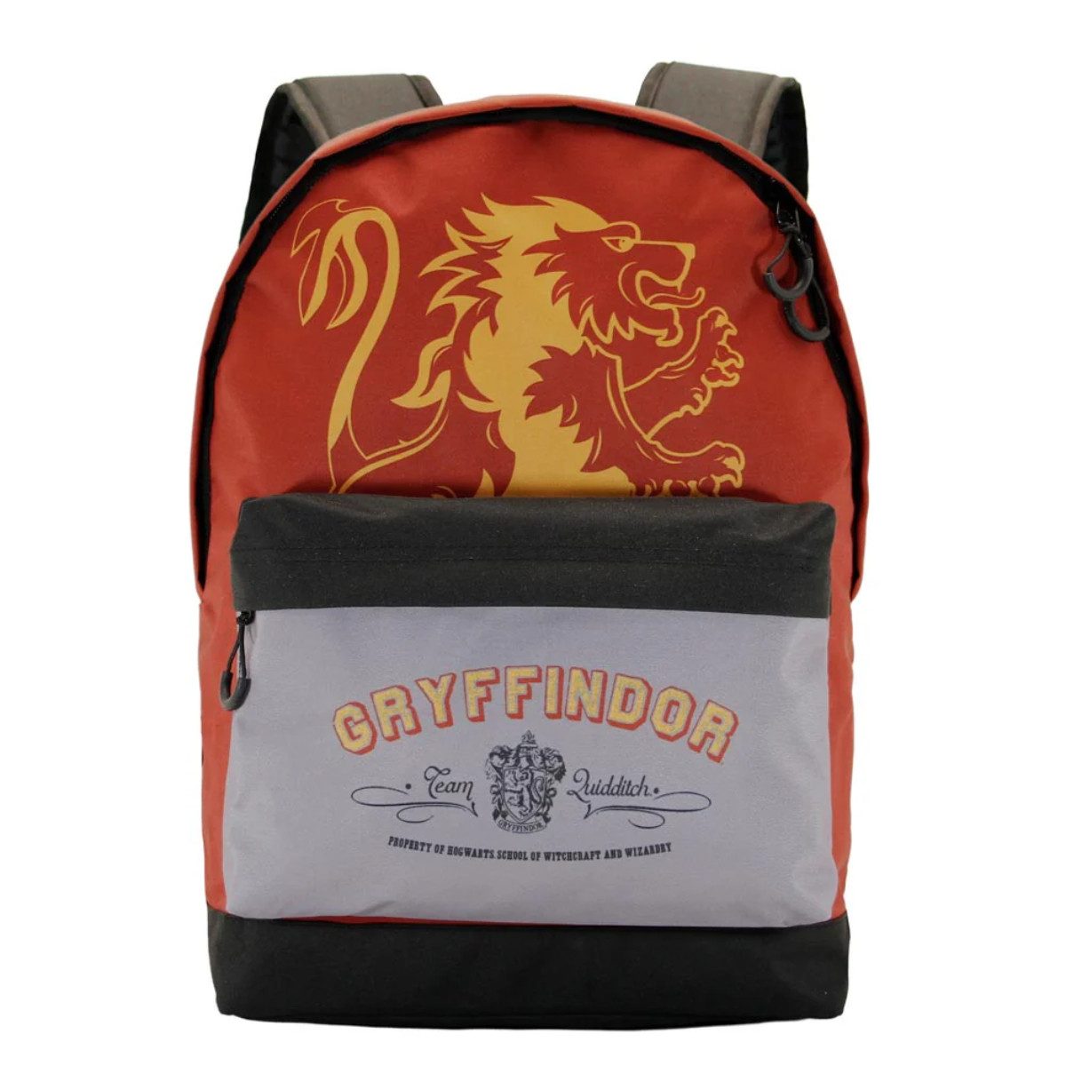Harry Potter Rucksack Gryffindor Schulrucksack leichter Rucksack mit Fronttasche