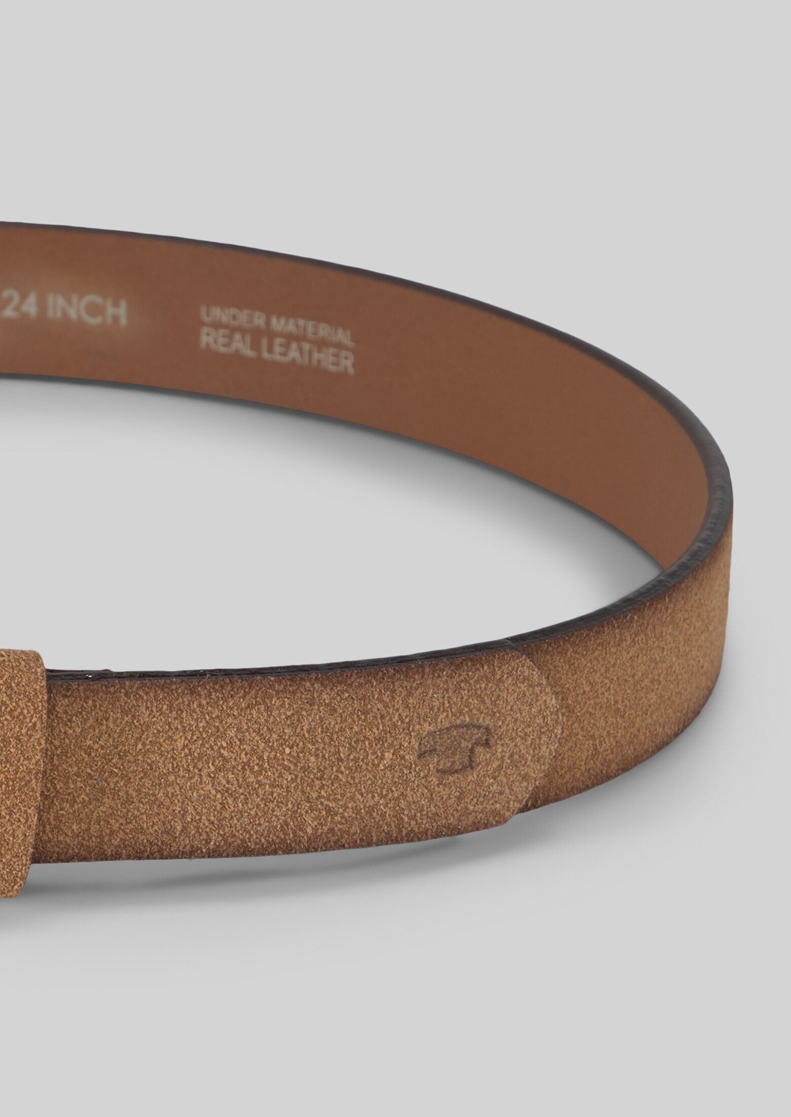 TOM TAILOR Ledergürtel Belts TTDAISY Kids schmaler Gürtel mit eckiger Dornschließe