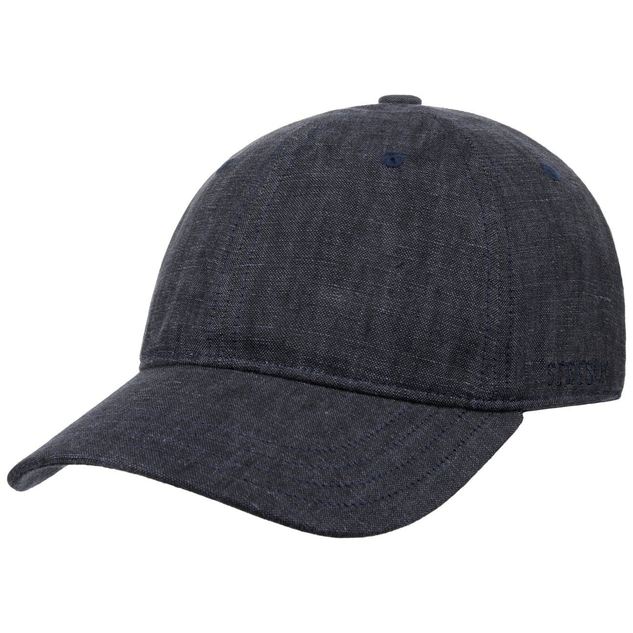 Stetson Baseball Cap (1-St) Leinencap Metallschnalle