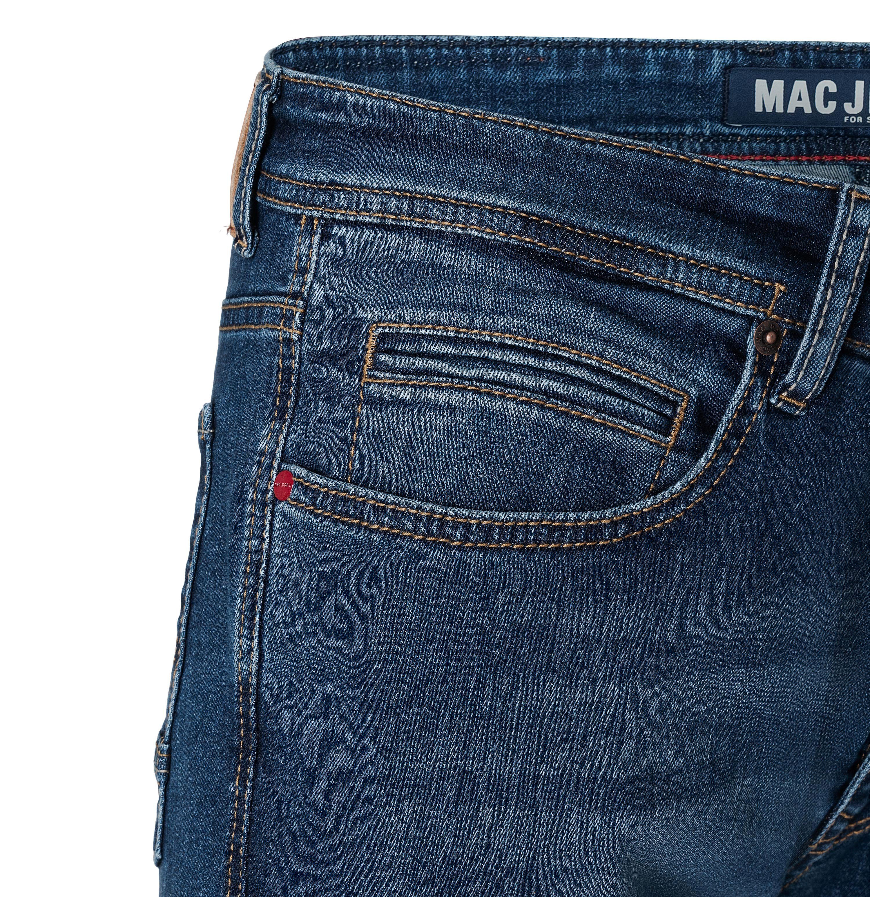 MAC 5-Pocket-Jeans Arne Stretch Denim navy authentic blue wash