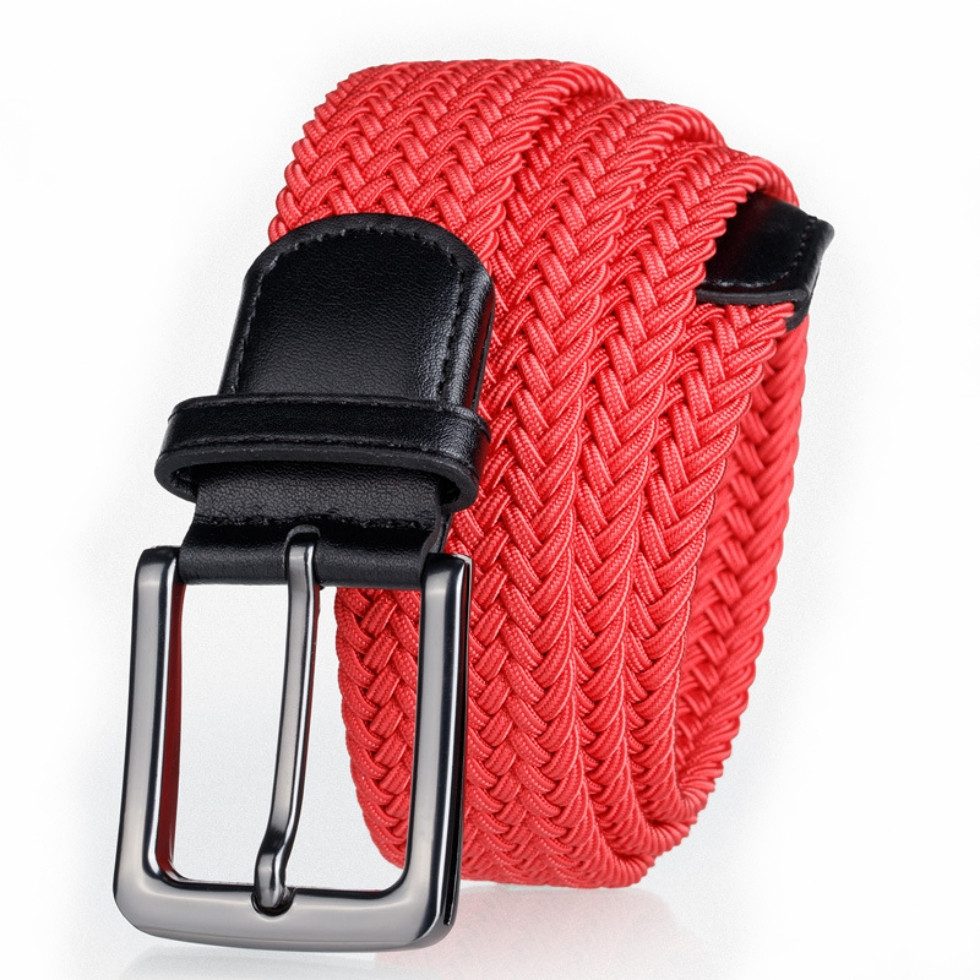 OKWISH Stretchgürtel Elastischer Gürtel Geflochtener Stoffgürtel günstig online kaufen