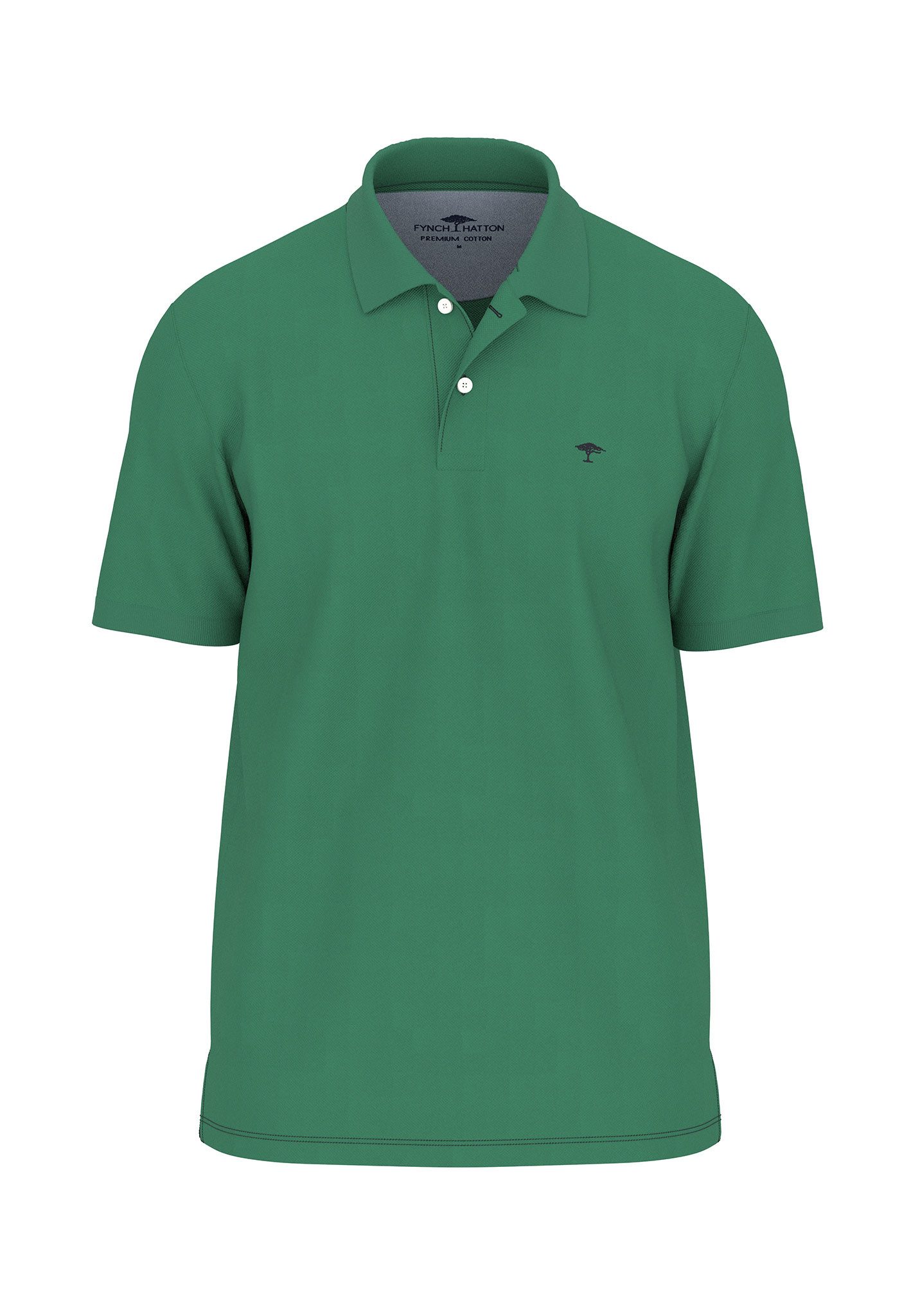 FYNCH-HATTON Poloshirt – Kurzarm Polo unifarben - regular fit - für jeden Anlass