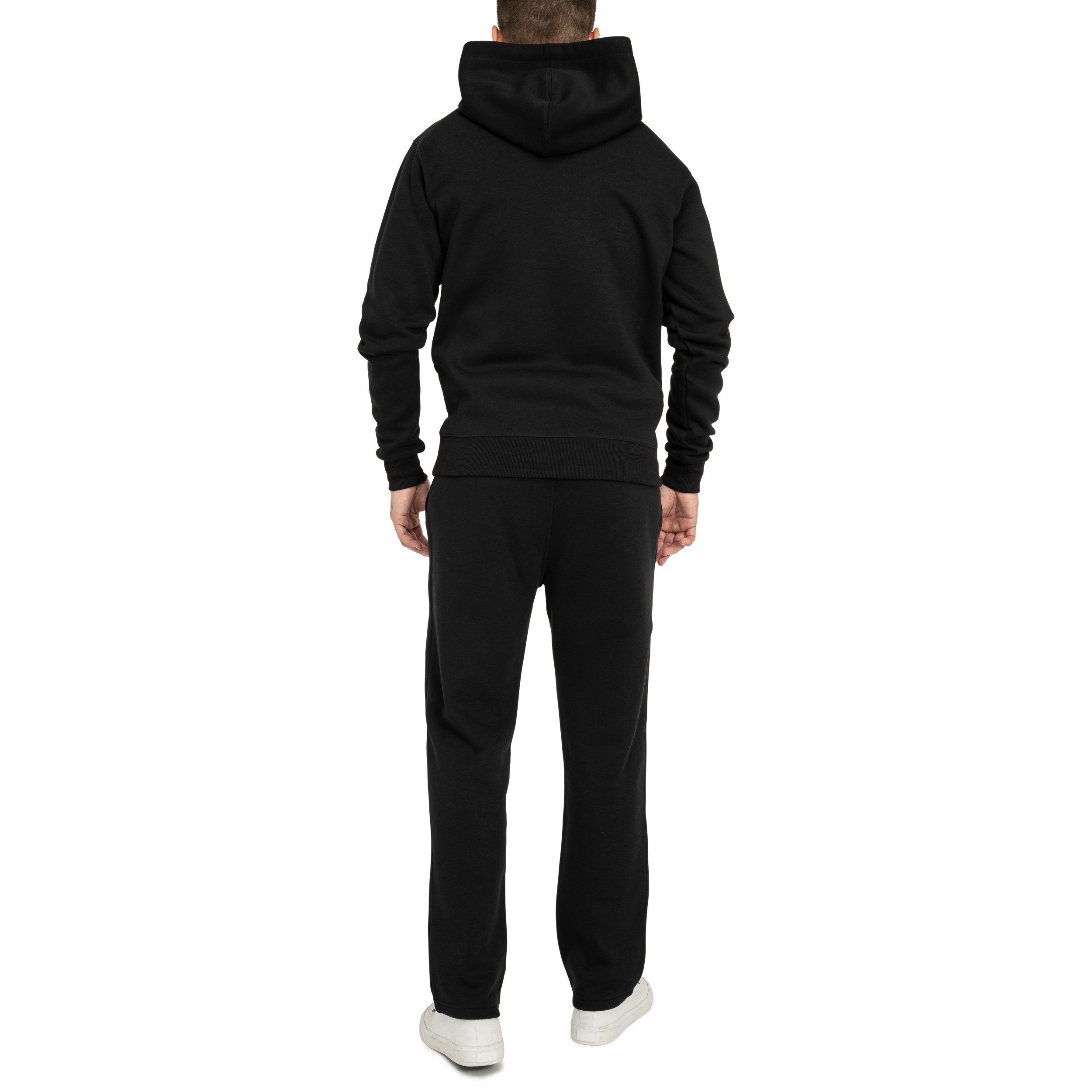 Basisstoff Jogginganzug Laufkumpel Herren Jogging Anzug Trainingsanzug Hausanzug