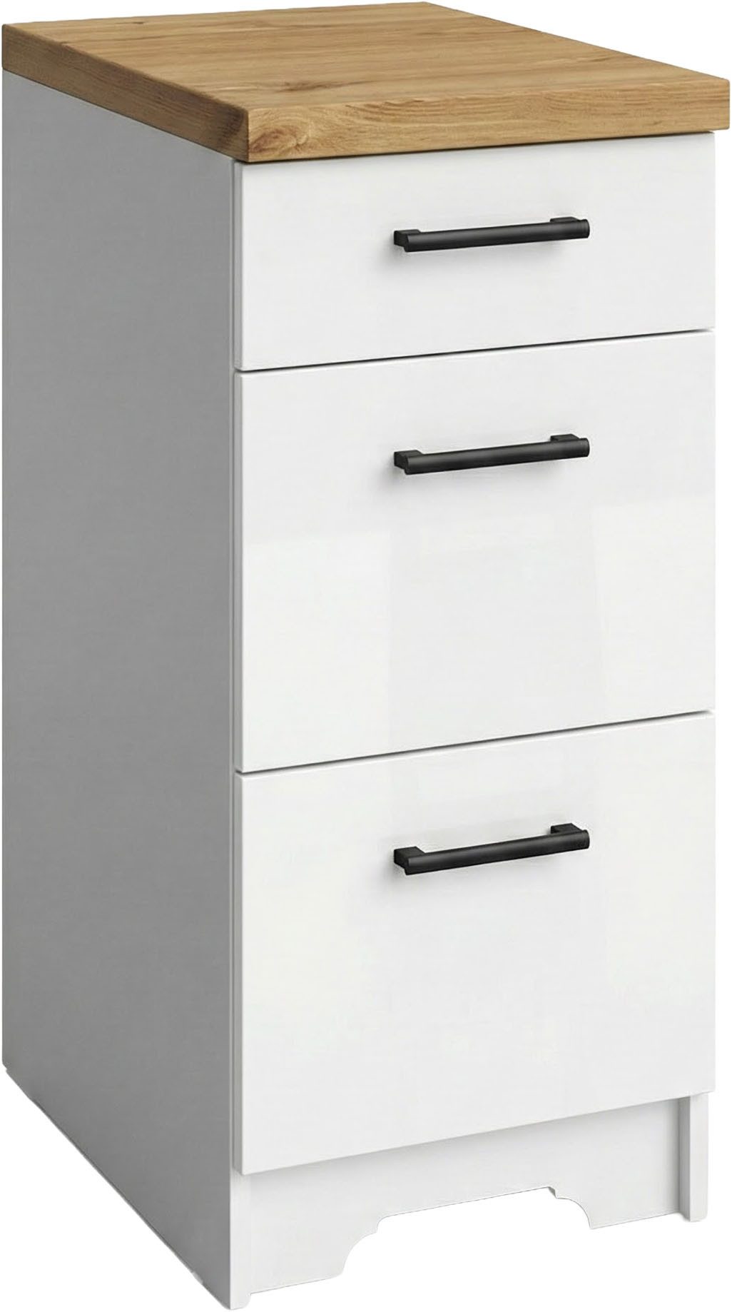 Home affaire Unterschrank Meliss aus massiver Kiefer, Breite 40 cm, Soft-Close-Funktion