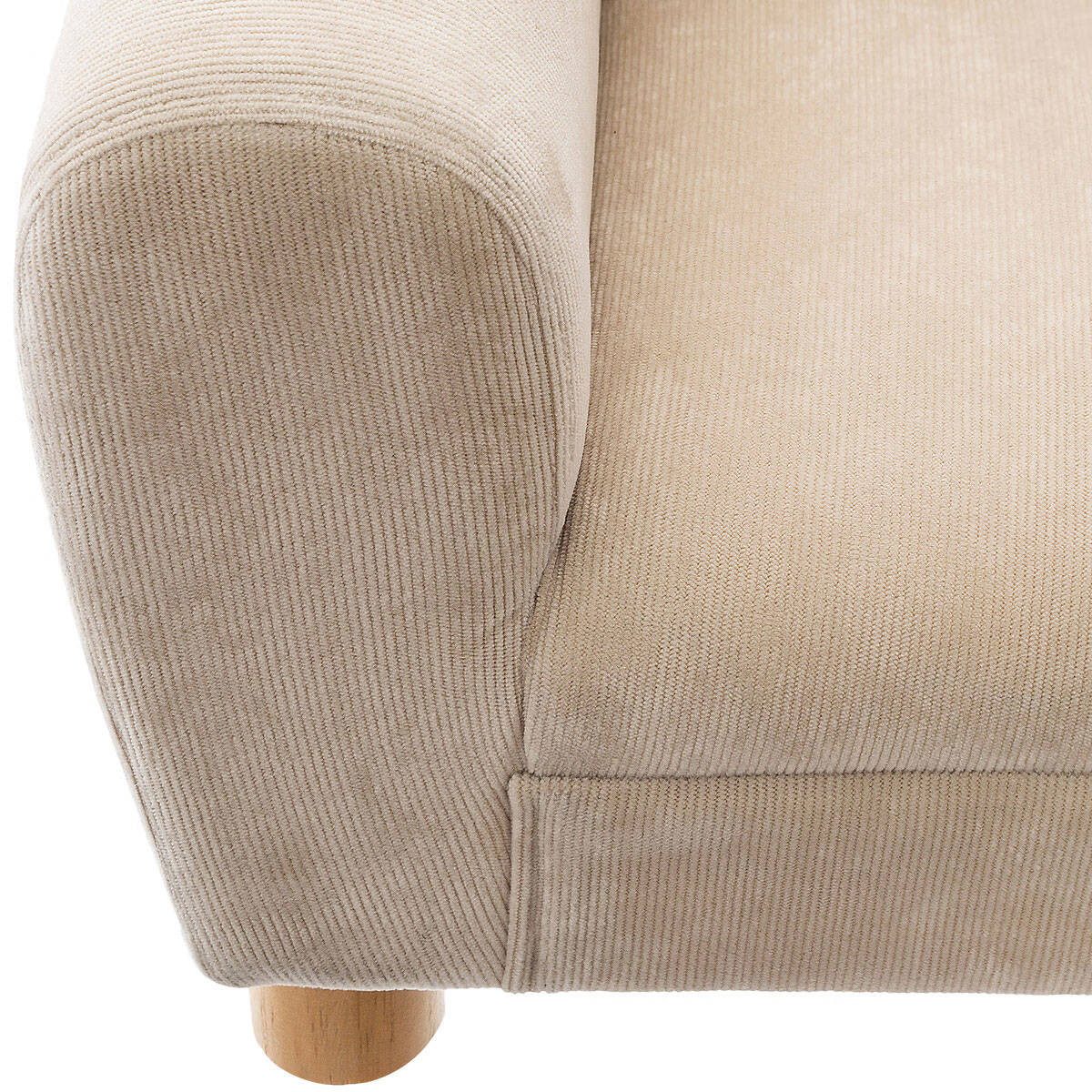 Atmosphera Créateur d'intérieur Kindersessel Sessel mit Rückenlehne BÄR, beige