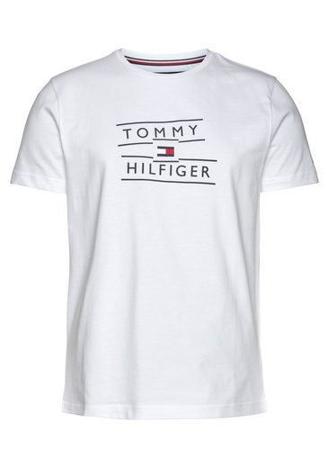 Tommy Hilfiger T-Shirt »TAPING STACKED LOGO TEE«