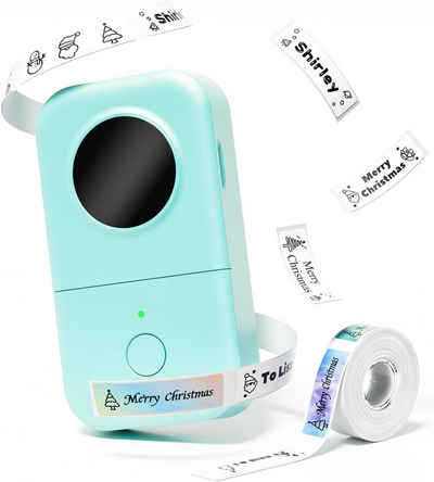 HYTIREBY D30 Mini Etikettiergerät Selbstklebend Bluetooth Etikettendrucker Etikettendrucker