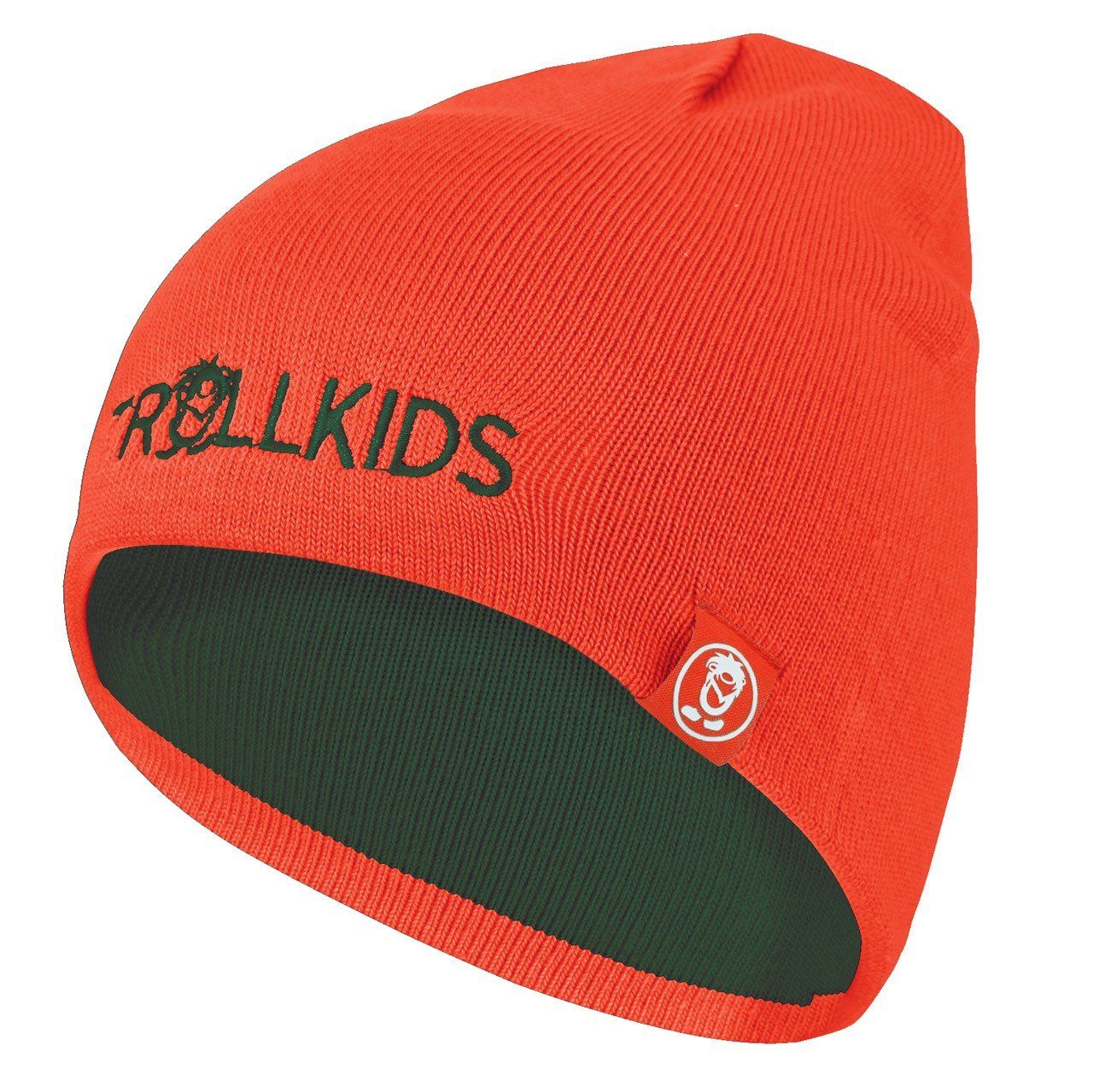 TROLLKIDS Strickmütze Kids flame Troll ora Beanie forest green