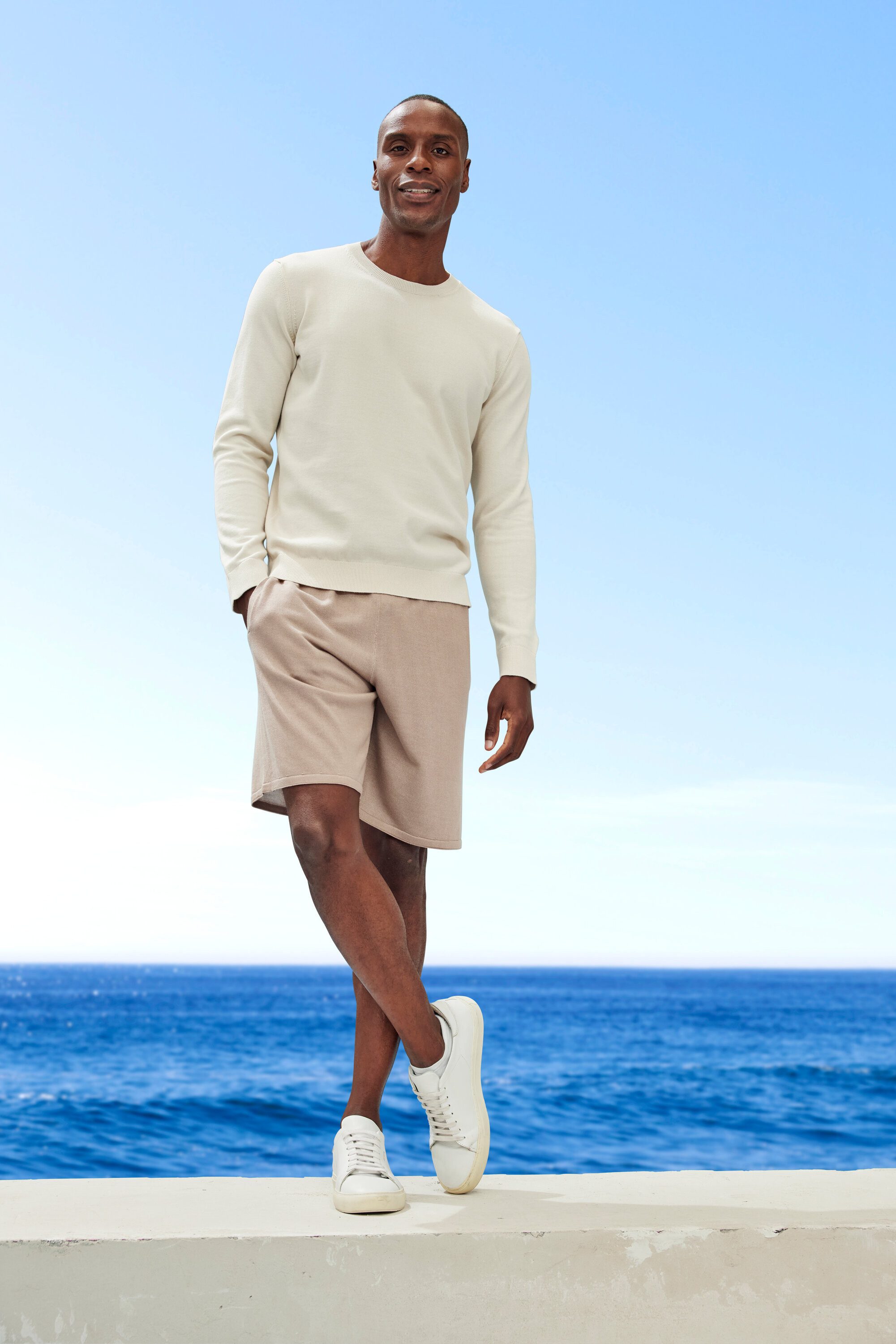 FALKE Strickpullover Pullover mit Bio-Baumwolle (1-tlg) mit Bio-Baumwolle